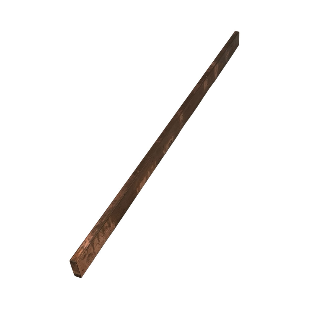Kupfer Flachstange 570x30x10mm 1,5kg Cu massiv Metall Kupferleiste
