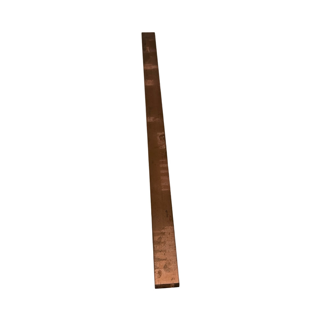 Kupfer Flachstange 570x30x10mm 1,5kg Cu massiv Metall Kupferleiste