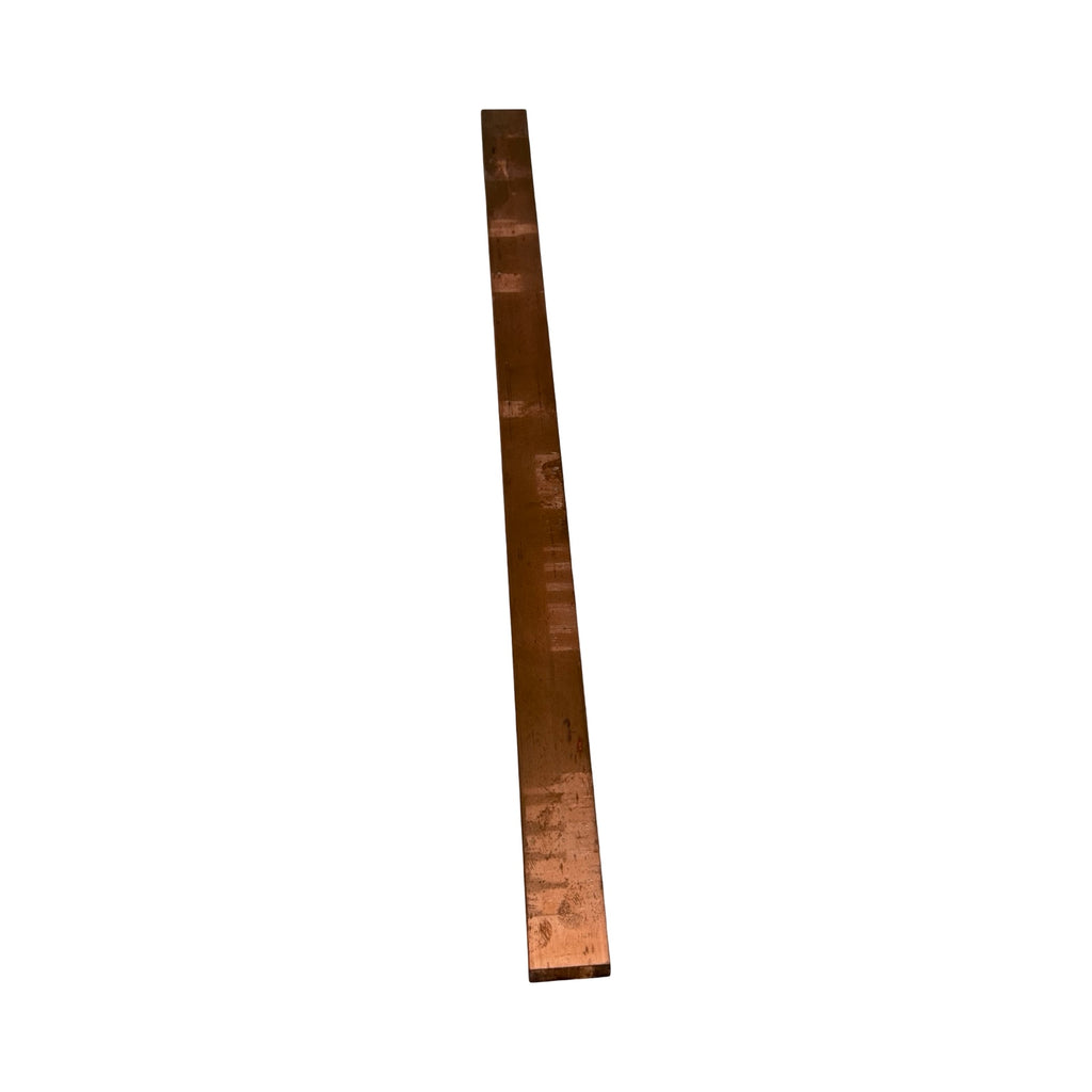 Kupfer Flachstange 570x30x10mm 1,5kg Cu massiv Metall Kupferleiste