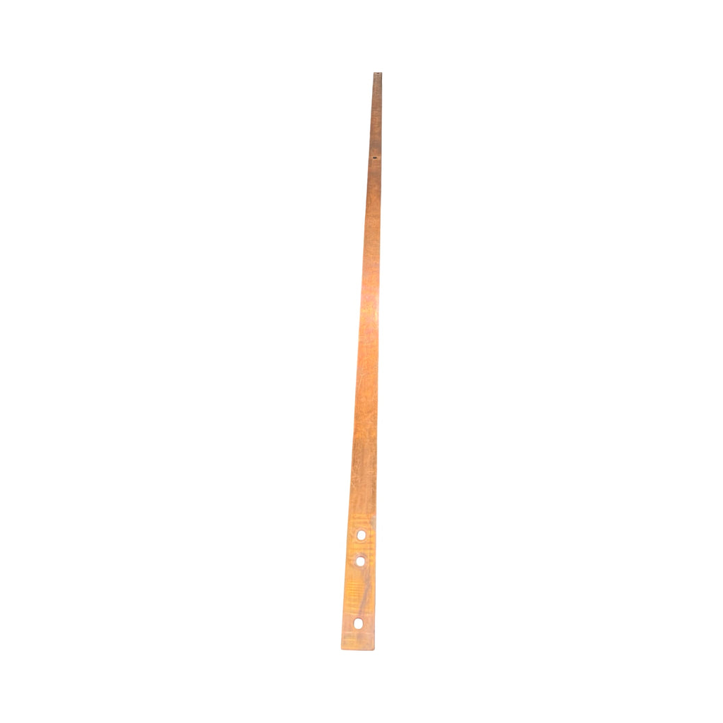 Kupfer Flachstange 1575x30x5mm 2,05kg Cu 5x 8mm Stromschiene Lochleiste