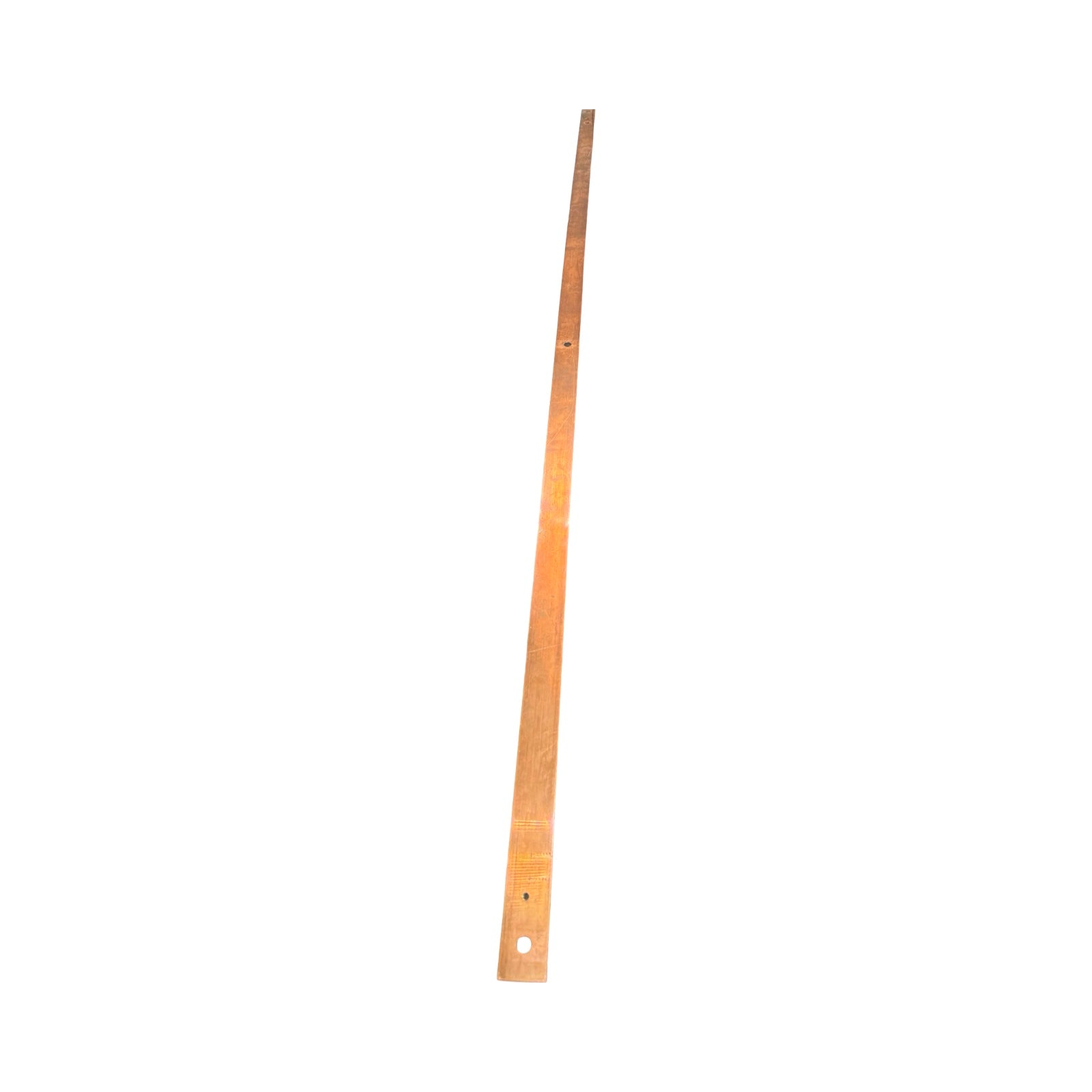Kupfer Flachstange 1575x30x5mm 2,05kg Cu 5x 8mm Stromschiene Lochleiste