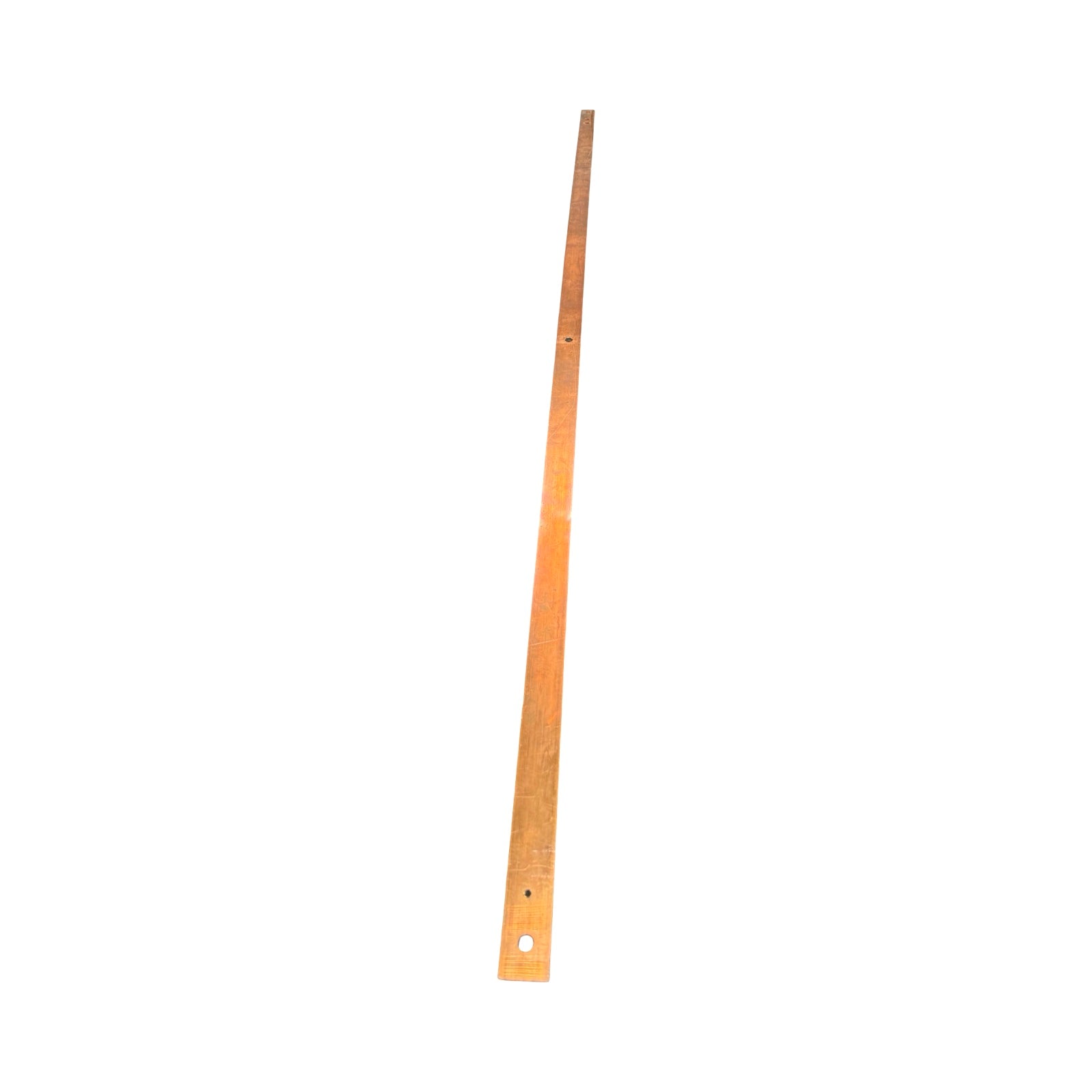 Kupfer Flachstange 1575x30x5mm 2,05kg Cu 5x 8mm Stromschiene Lochleiste