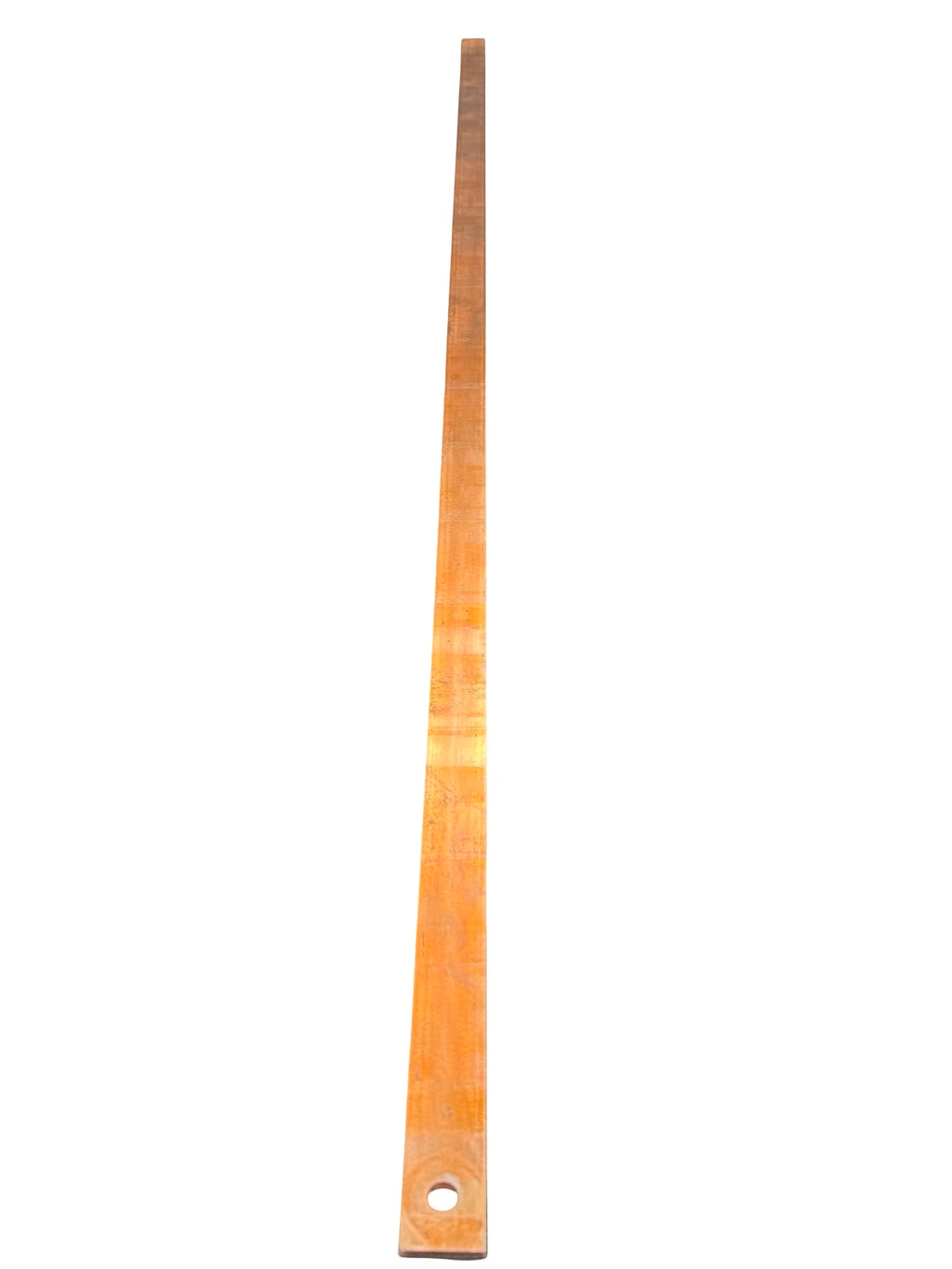 Kupfer Flachstange 1450x30x5mm 1,95kg Cu Stromschiene 11mm Bohrung