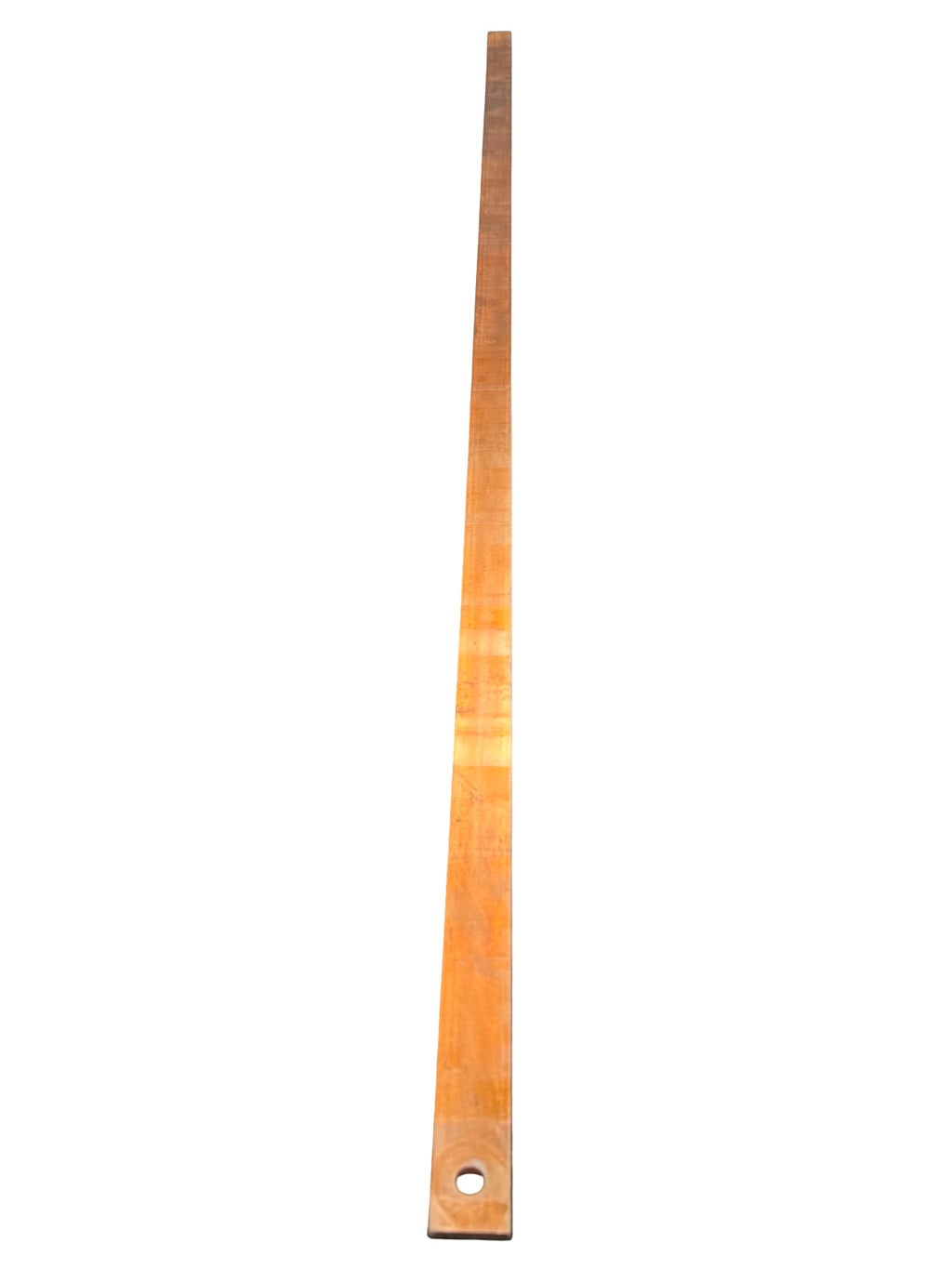 Kupfer Flachstange 1450x30x5mm 1,95kg Cu Stromschiene 11mm Bohrung