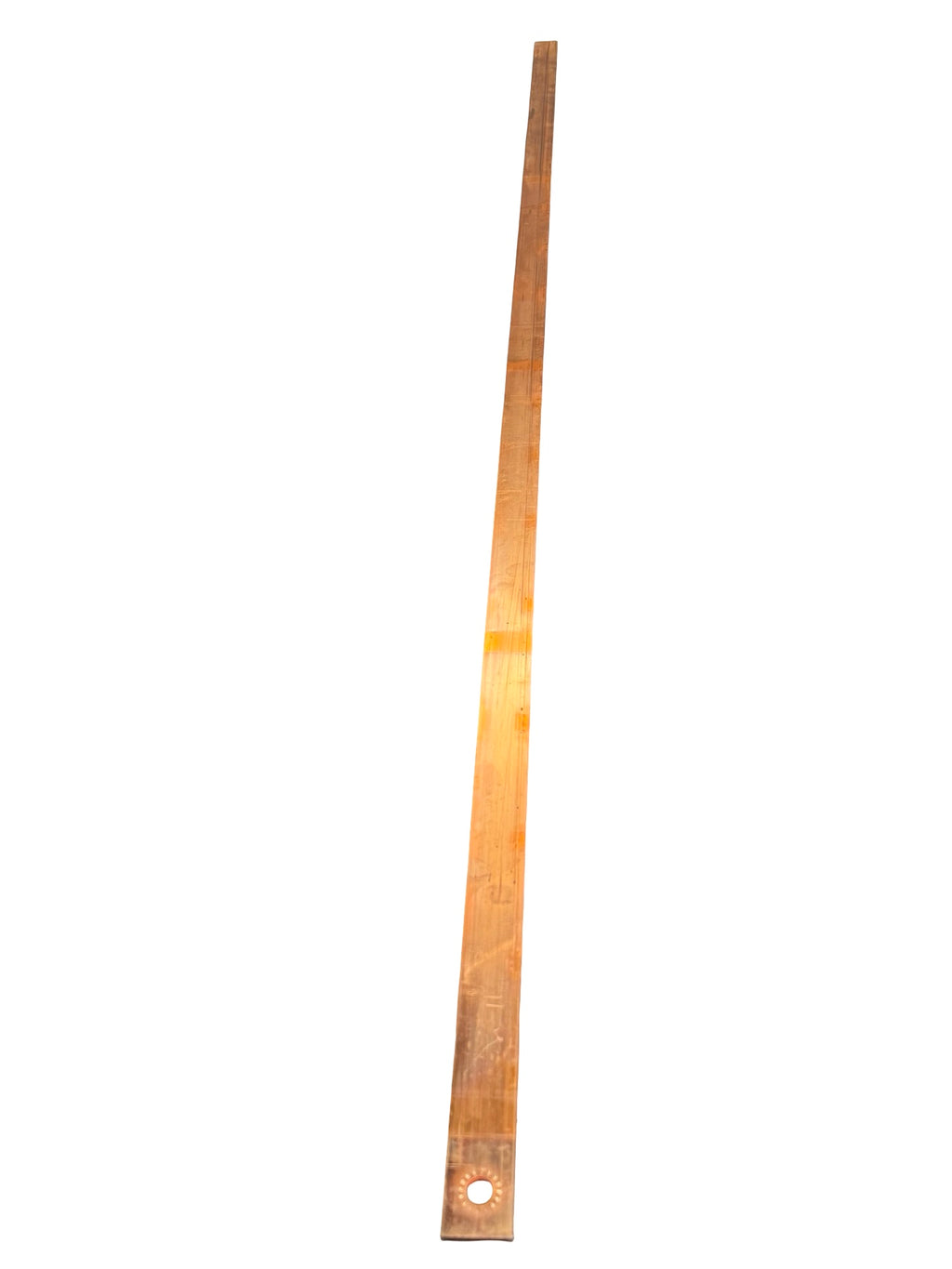 Kupfer Flachstange 1450x30x5mm 1,95kg Cu Stromschiene 11mm Bohrung