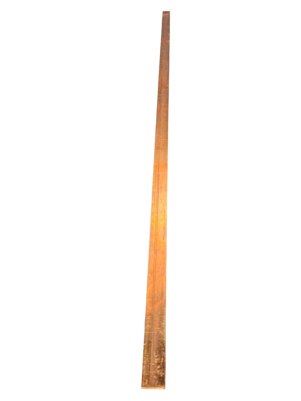 Kupfer Flachstange 1450x30x5mm 1,95kg Cu Stromschiene 11mm Bohrung