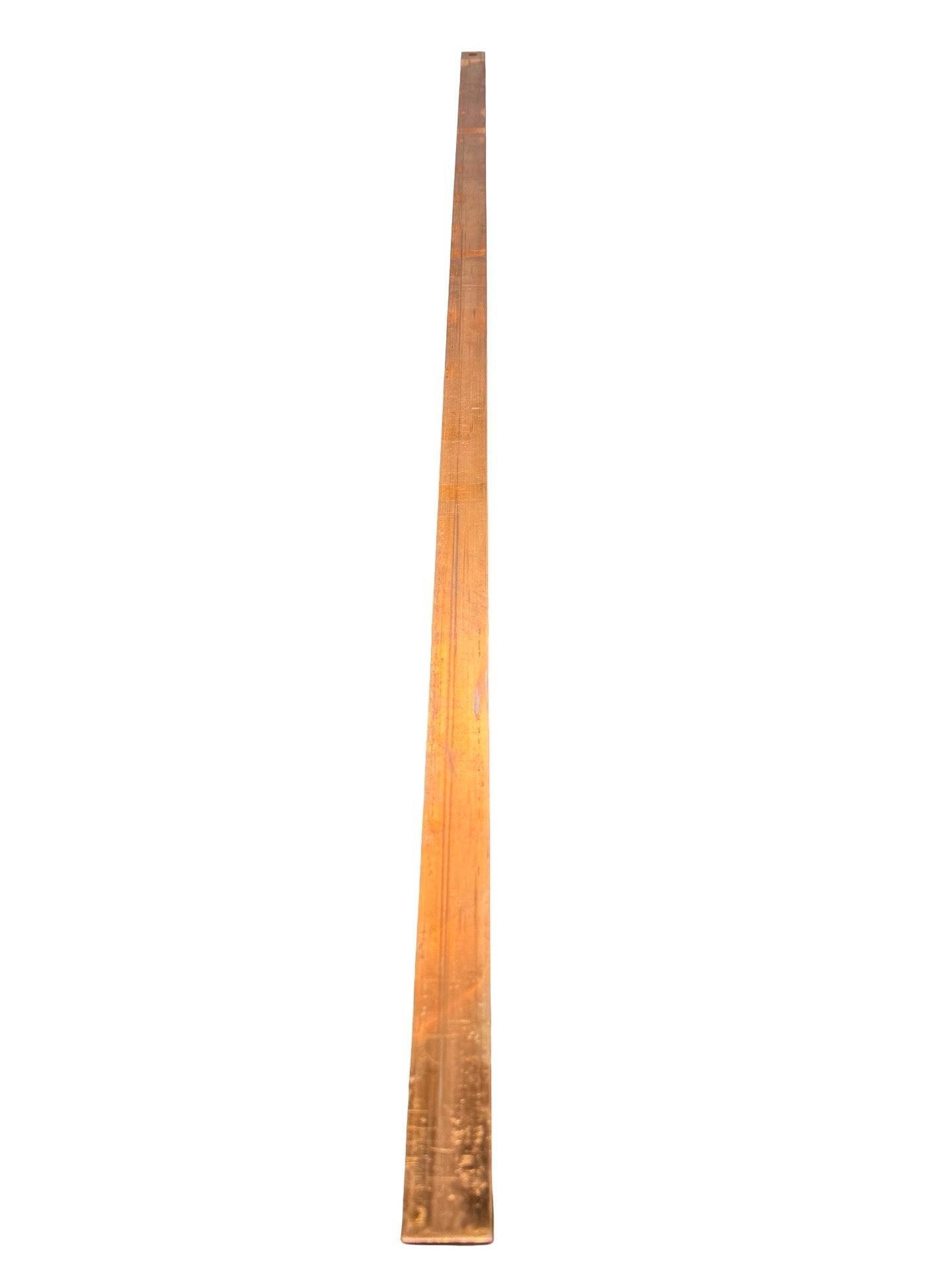 Kupfer Flachstange 1426x30x10mm Cu Stromschiene 11mm Bohrung massiv