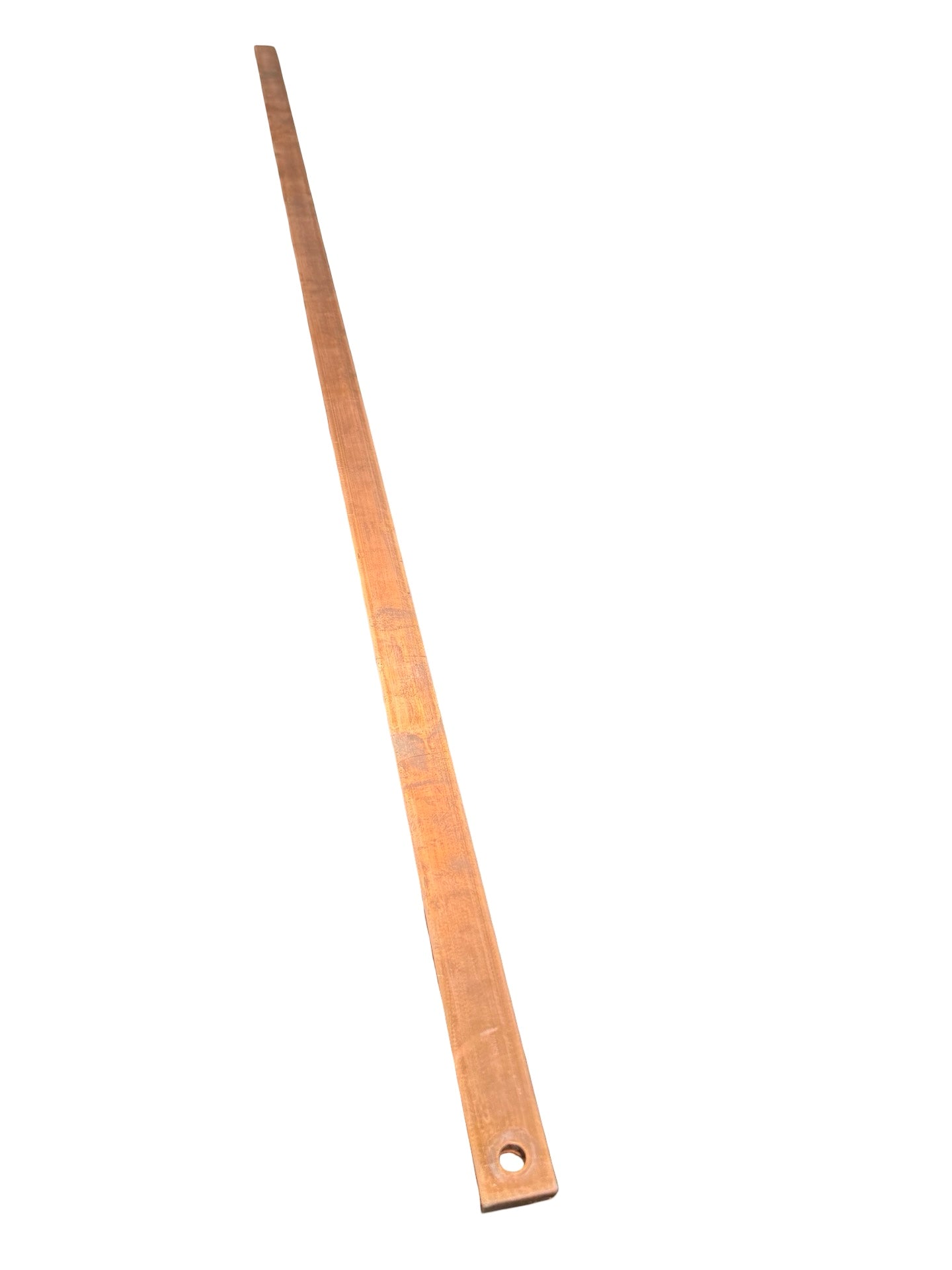 Kupfer Flachstange 1426x30x10mm Cu Stromschiene 11mm Bohrung massiv