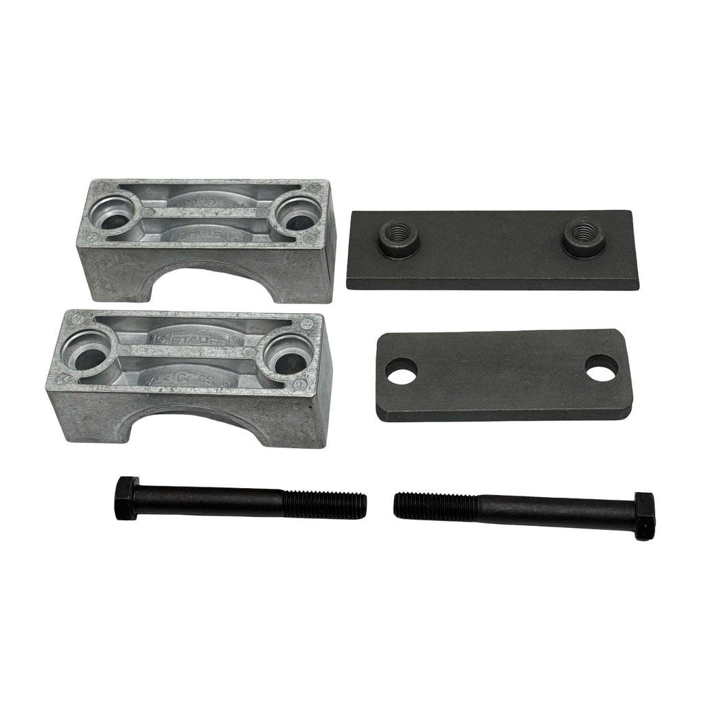 STAUFF Rohrschelle SPAL-6061-AL-DPAL-AS-M-W12-K Befestigung Set M12