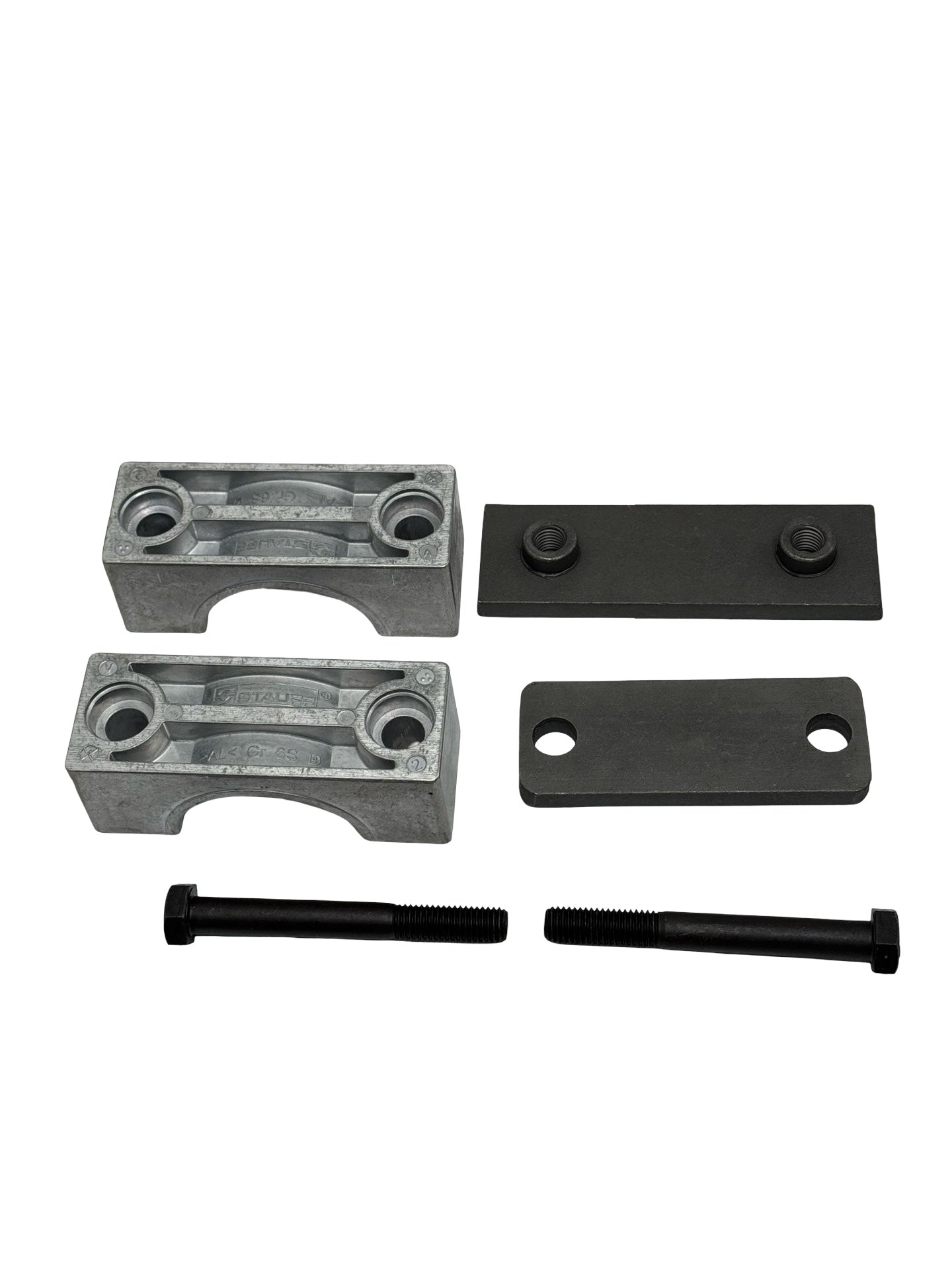 STAUFF Rohrschelle SPAL-6061-AL-DPAL-AS-M-W12-K Befestigung Set M12