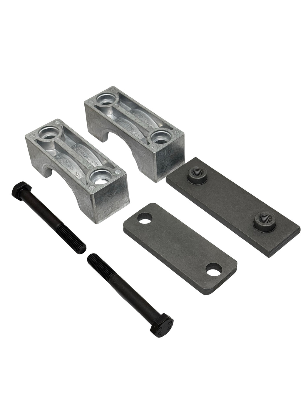 STAUFF Rohrschelle SPAL-6061-AL-DPAL-AS-M-W12-K Befestigung Set M12