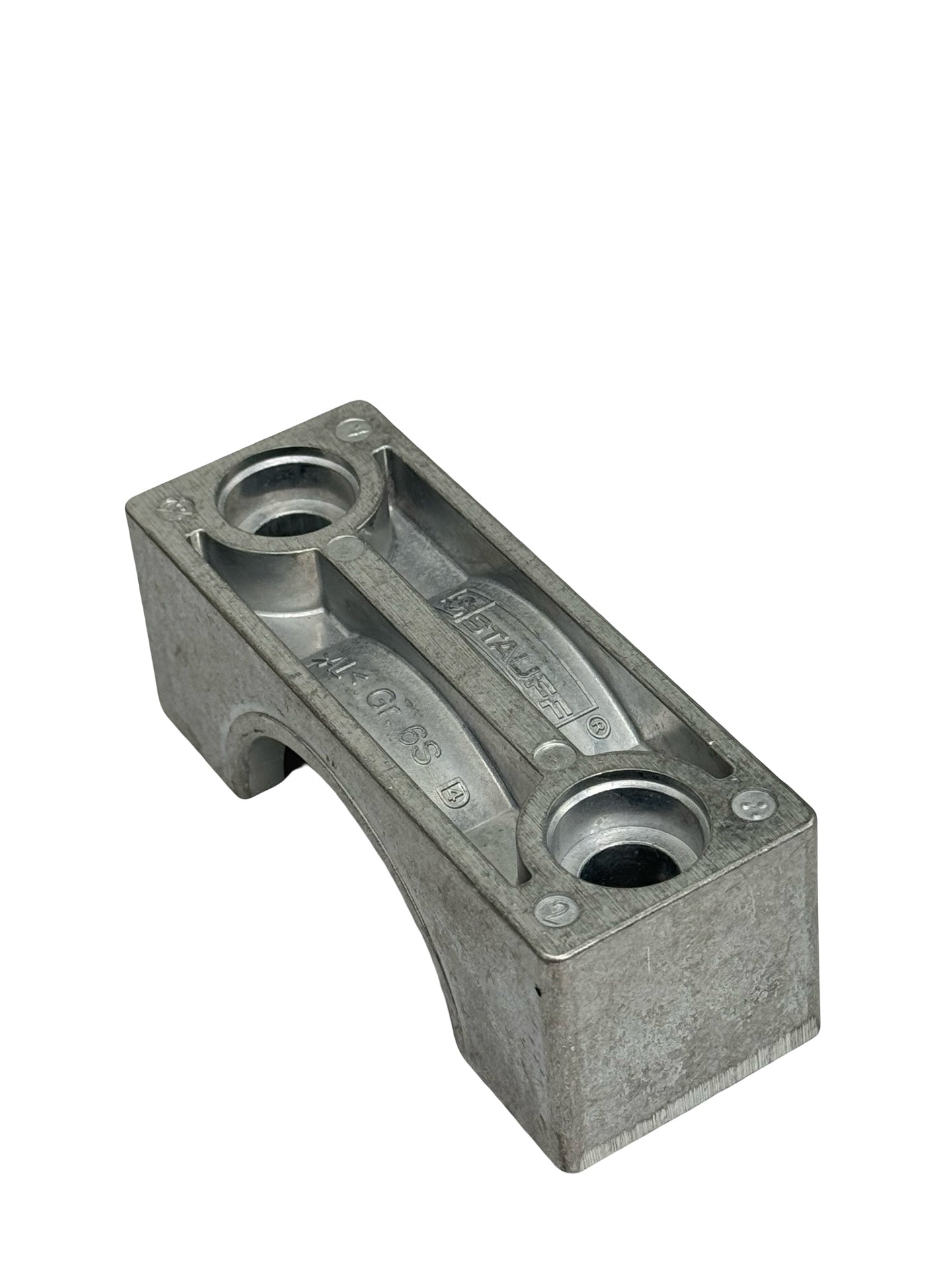 STAUFF Rohrschelle SPAL-6061-AL-DPAL-AS-M-W12-K Befestigung Set M12