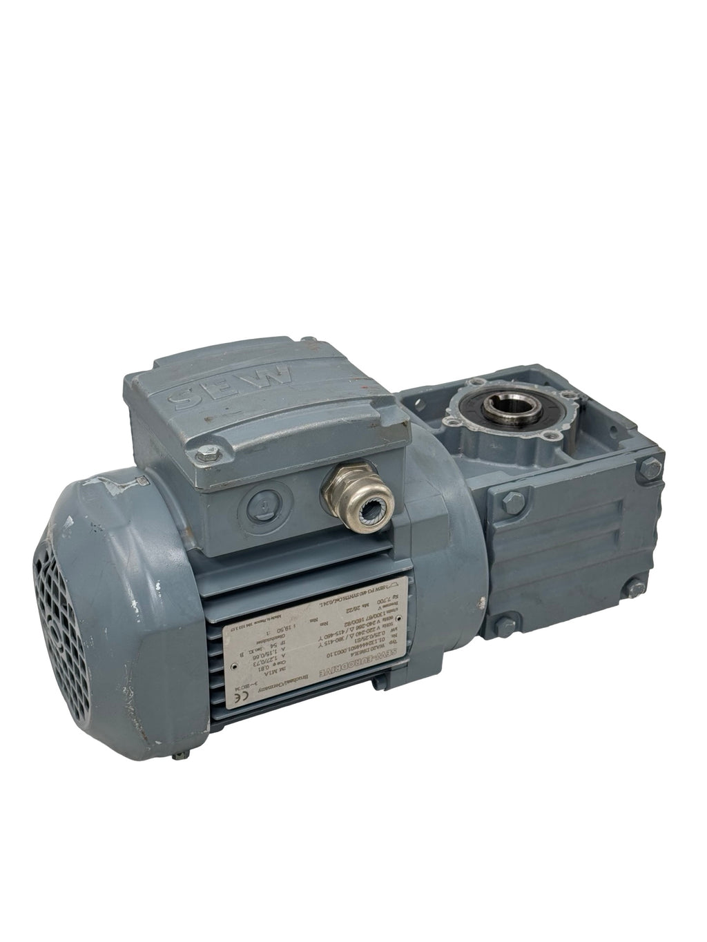 SEW Eurodrive WA20 DR63L4 Getriebemotor 0,25kW i19,5 Drehstrom Motor