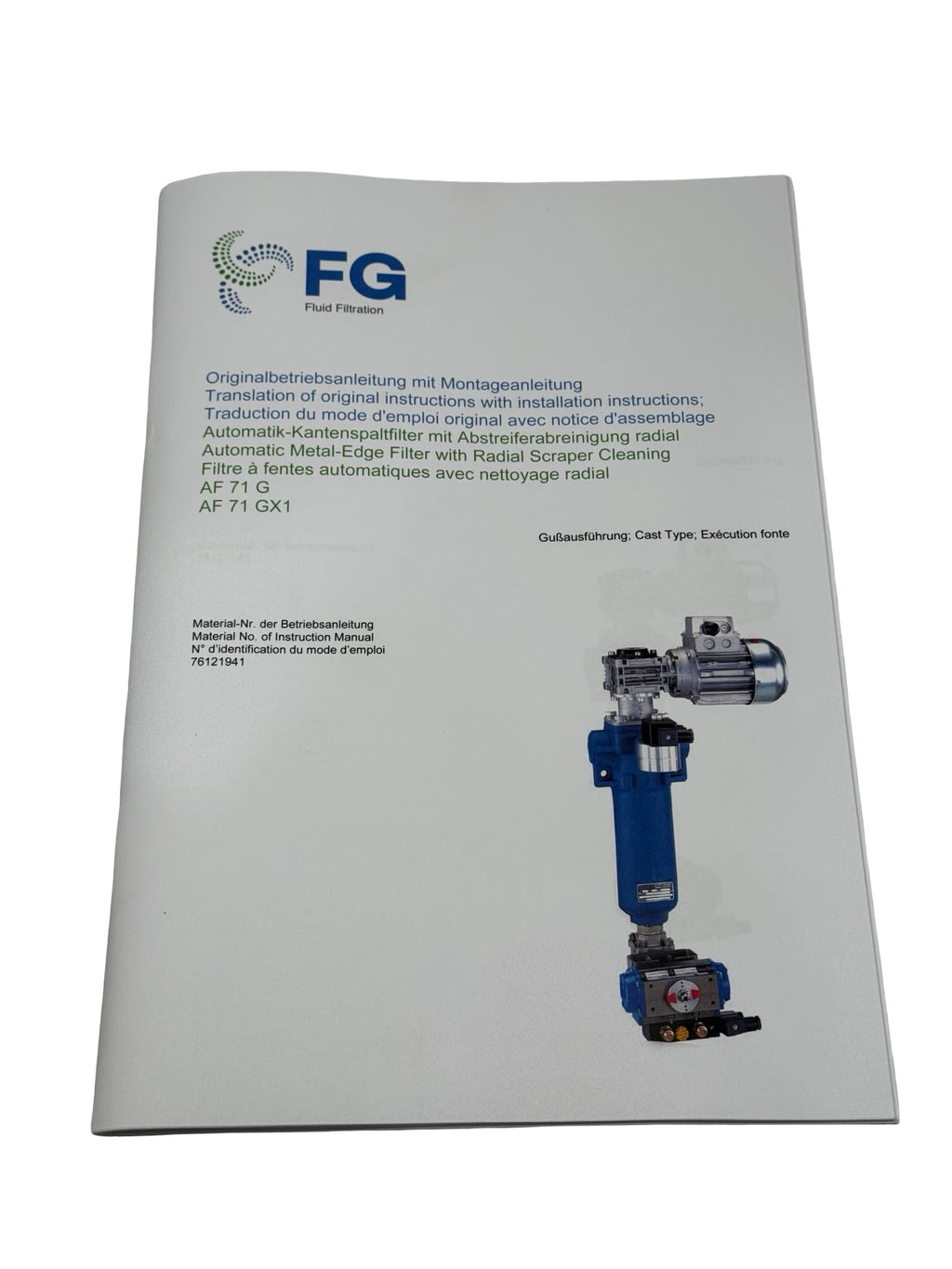 Filtration Group AF7131-1241-00000/G1 Hydraulikfilter Metallkantenfilter AF71
