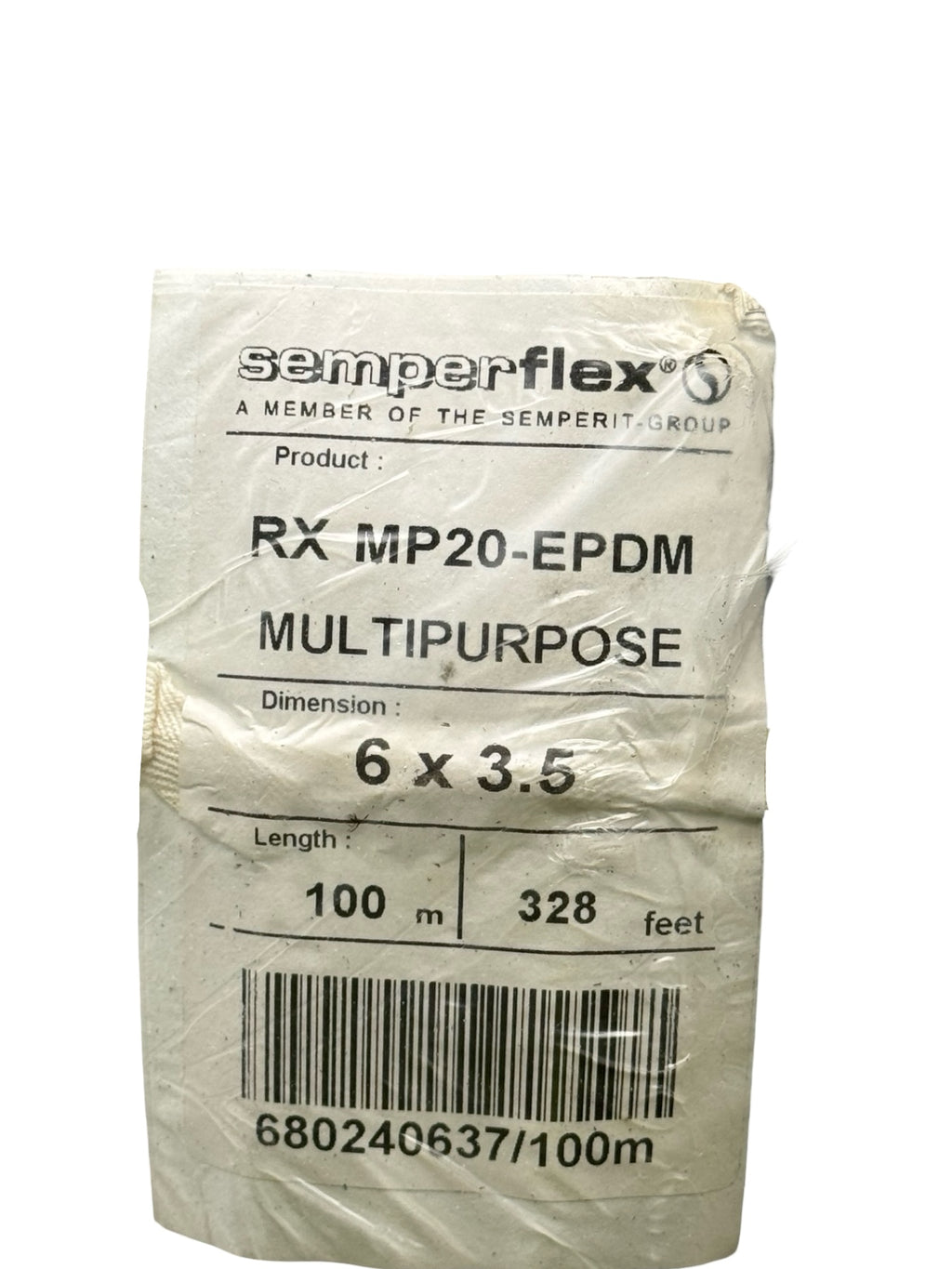 Semperflex RX MP20 EPDM Schlauch 6x3,5mm 100m Multipurpose Industrie