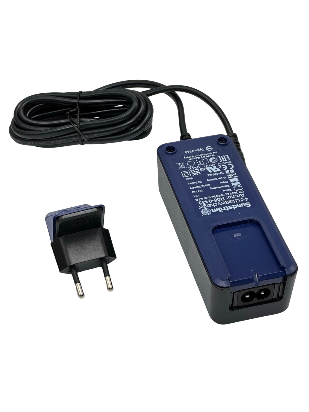 Sundström SR 500 Gebläseeinheit SR 530 Kopfteil Ladegerät Set H06-0912