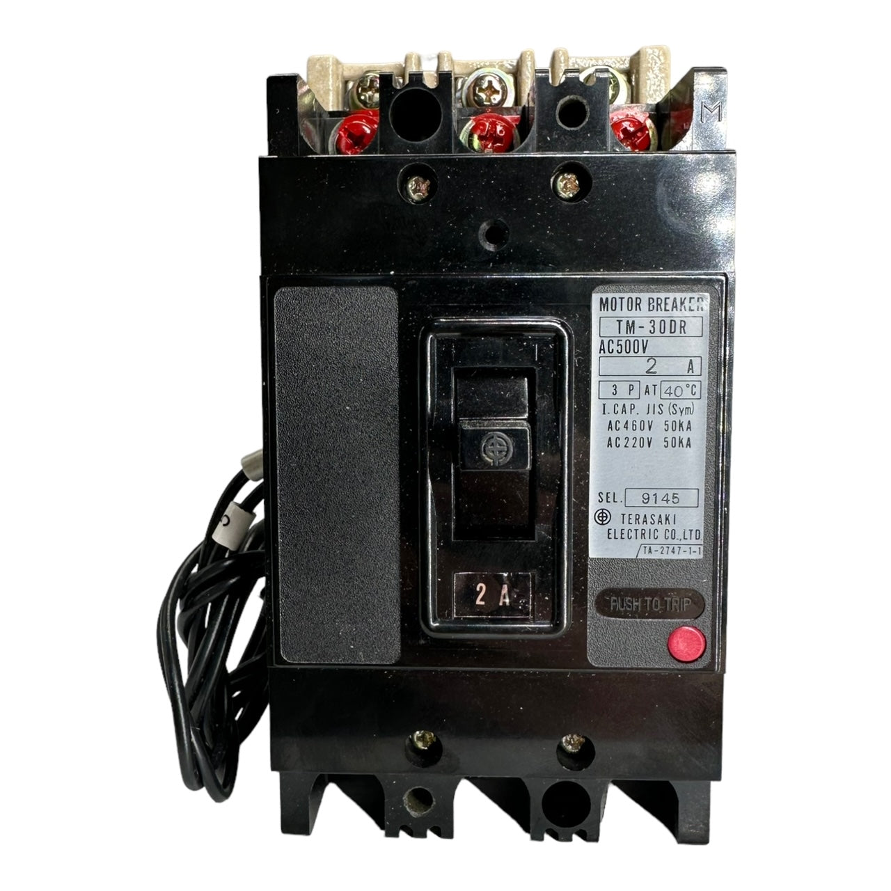 Leistungsschutzschalter Motorschutzschalter Schalter 2A / 3P / 110V / 60Hz