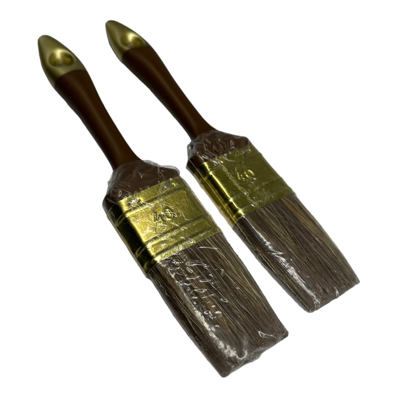 2x Nölle Pinsel Lasurpinsel Acryllackpinsel 40mm Polyesterborste Acryl 56940