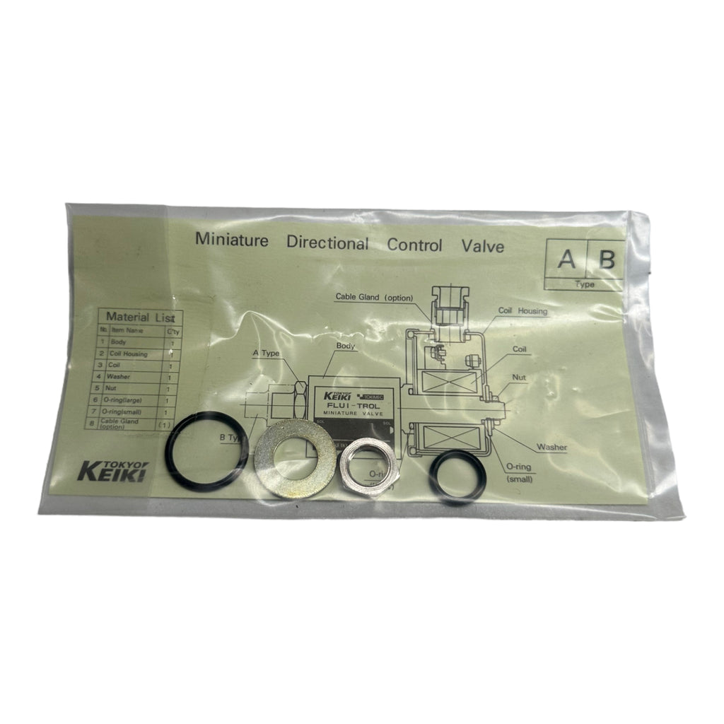 Tokyo Keiki Tokimec Flui-trol miniatur directional control valve Wegeventil DG4M
