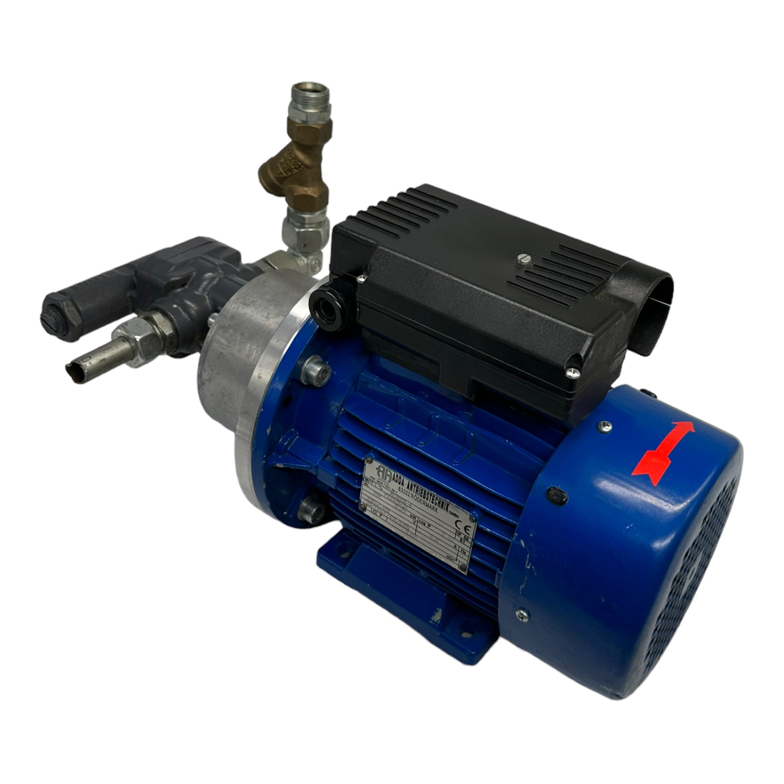 ADDA Antriebstechnik Getriebemotor 0,75kW Kracht Zahnrad Förderpumpe 6bar