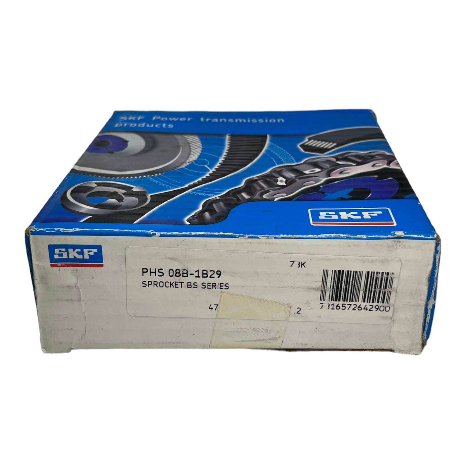 SKF PHS08B-1B29 Sprocket-BS Series Simplex-Kettenrad mit Einzelnabe & Vorbohrung