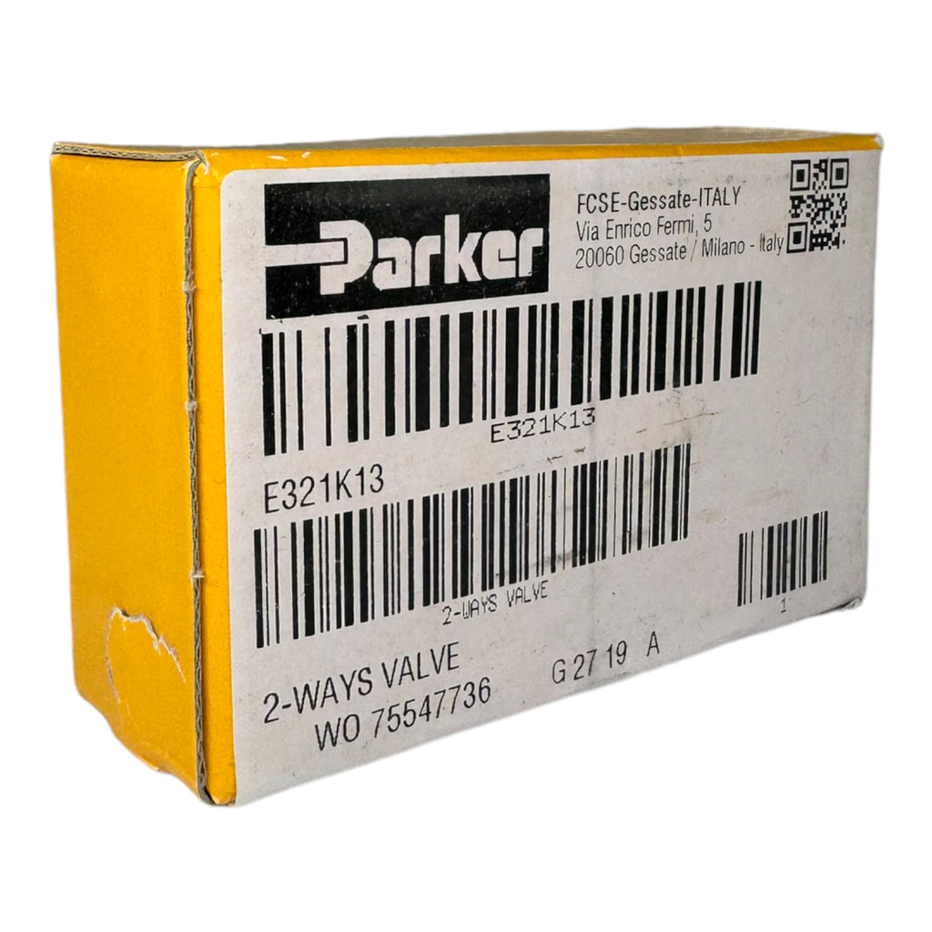 PARKER E321K13 LUCIFER Magnetventil 2-Wege Ventil 10bar 220-230VAC 50Hz 8W