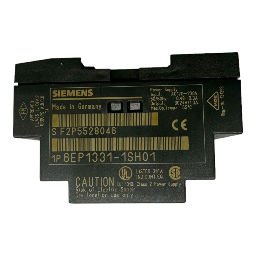 SIEMENS 6EP1331-1SH01 LOGO Power Supply Module Hutschienen-Netzteil 24V 1.3A