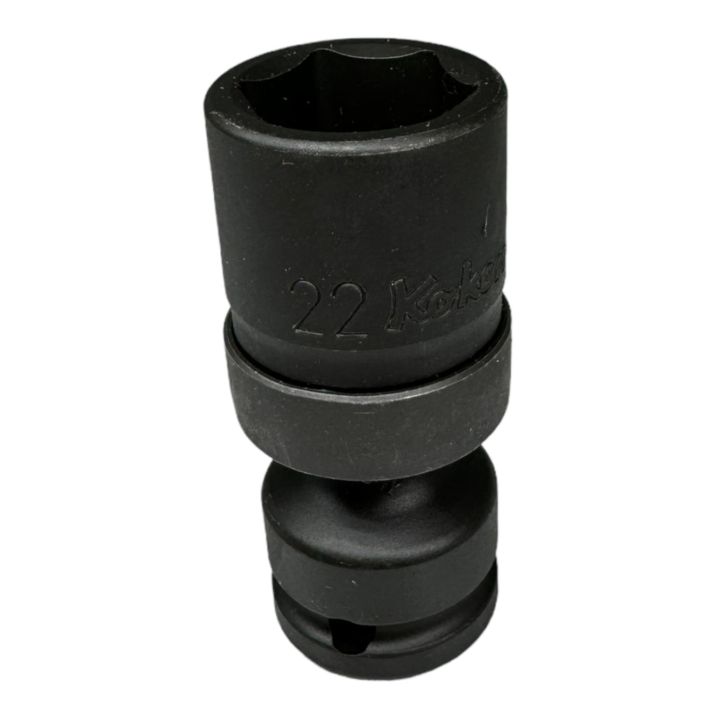 Koken Krafteinsätze 1/2" Sechskant mit Gelenk, Steckschlüsseleinsatz 14440M 22mm