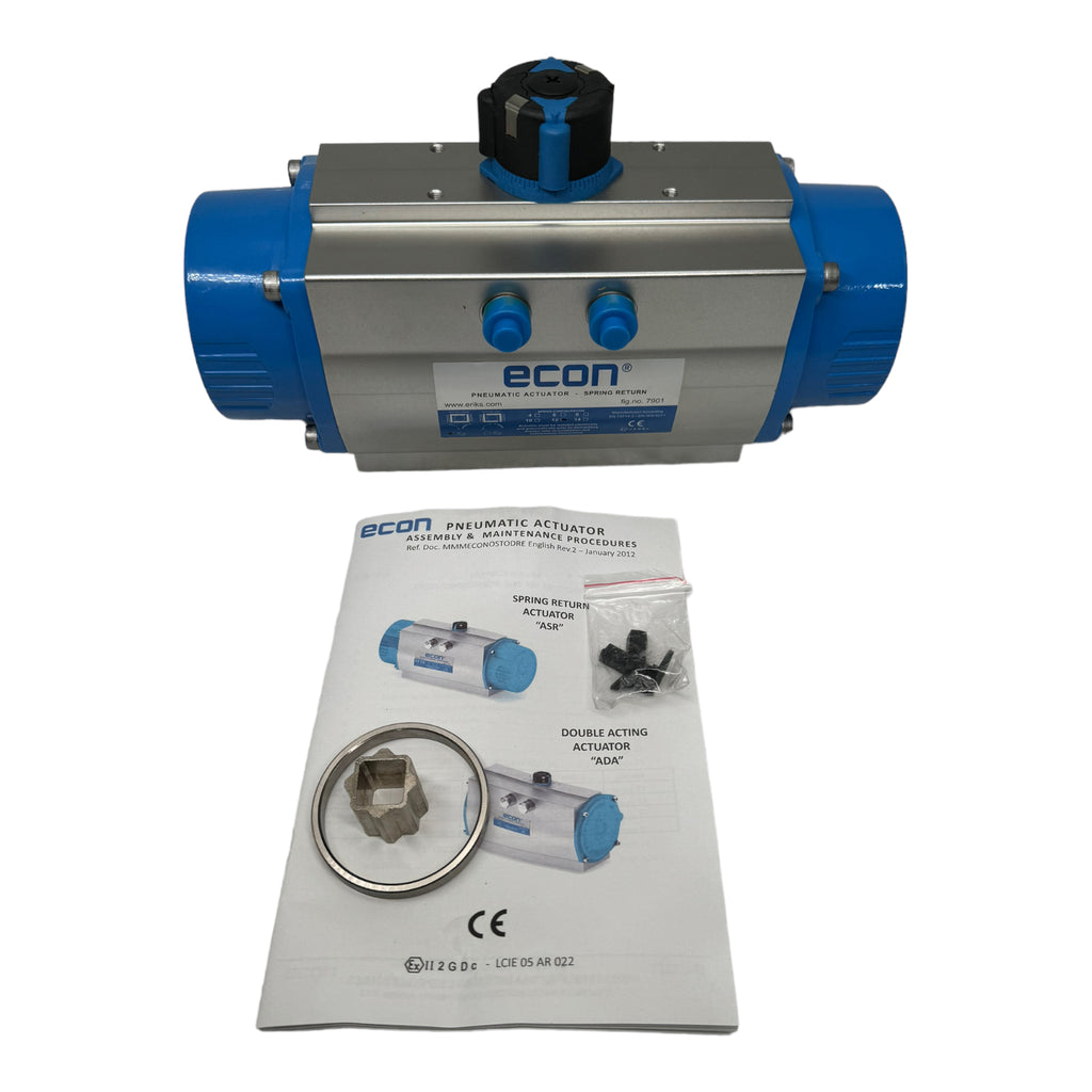 Econ ASR130 7901 Pneumatischer Antrieb Pneumatik Federrückstellung 14mm/17mm
