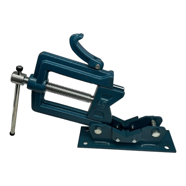 Kanca Rohrschraubstock Schraubstock Rohr Sanitär Rot Aufklappbar 4 Zoll