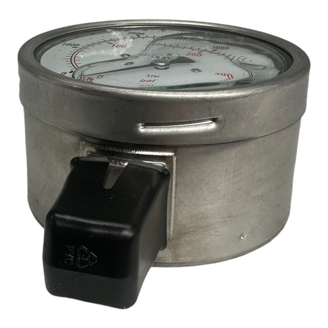 WIKA 233.30.100 Glycerin Manometer 5000psi / 340bar 2.tlg. bar 1/2NPT unten