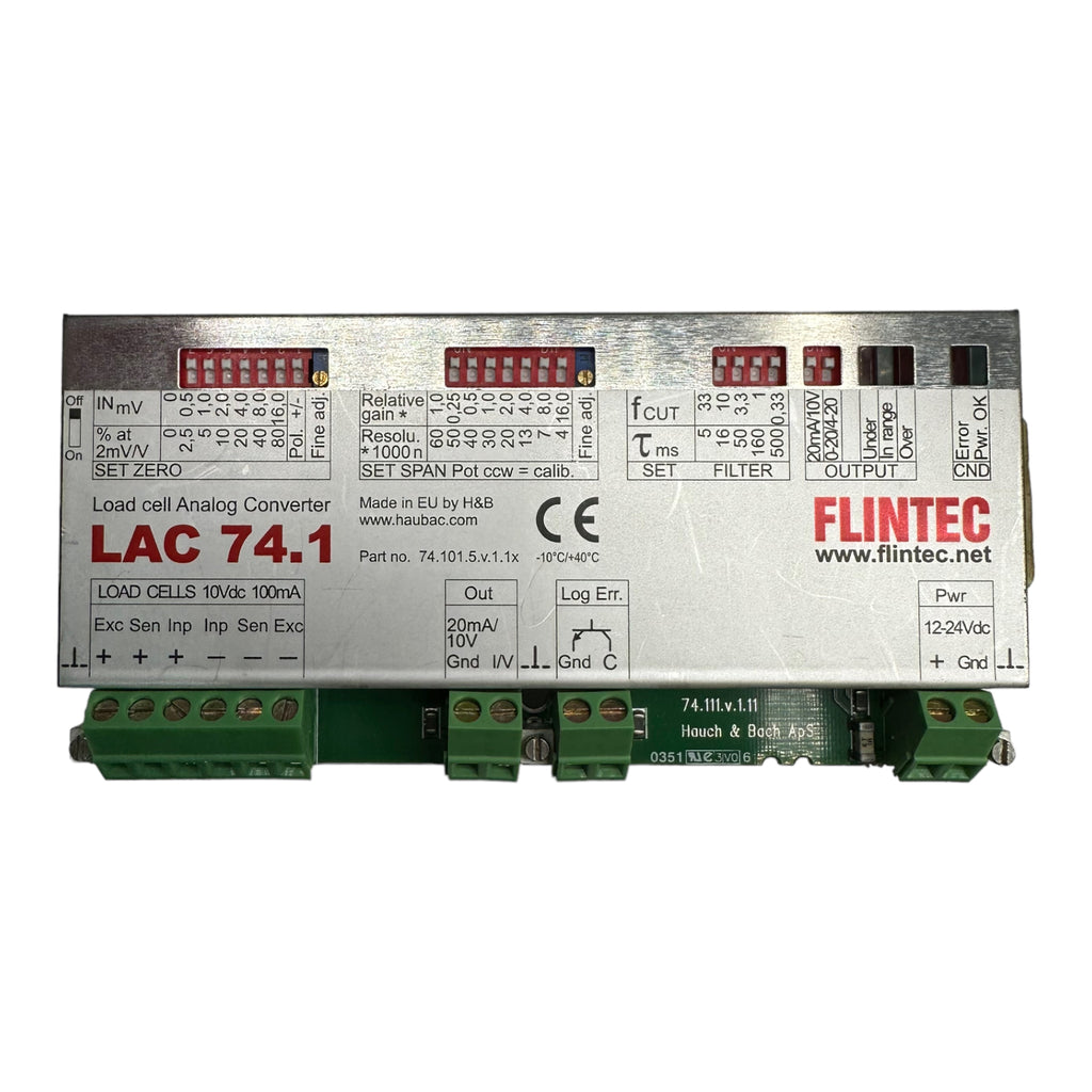 Flintec LAC 74.1 Universal DMS Verstärker Modul 4...20mA oder 0...10V