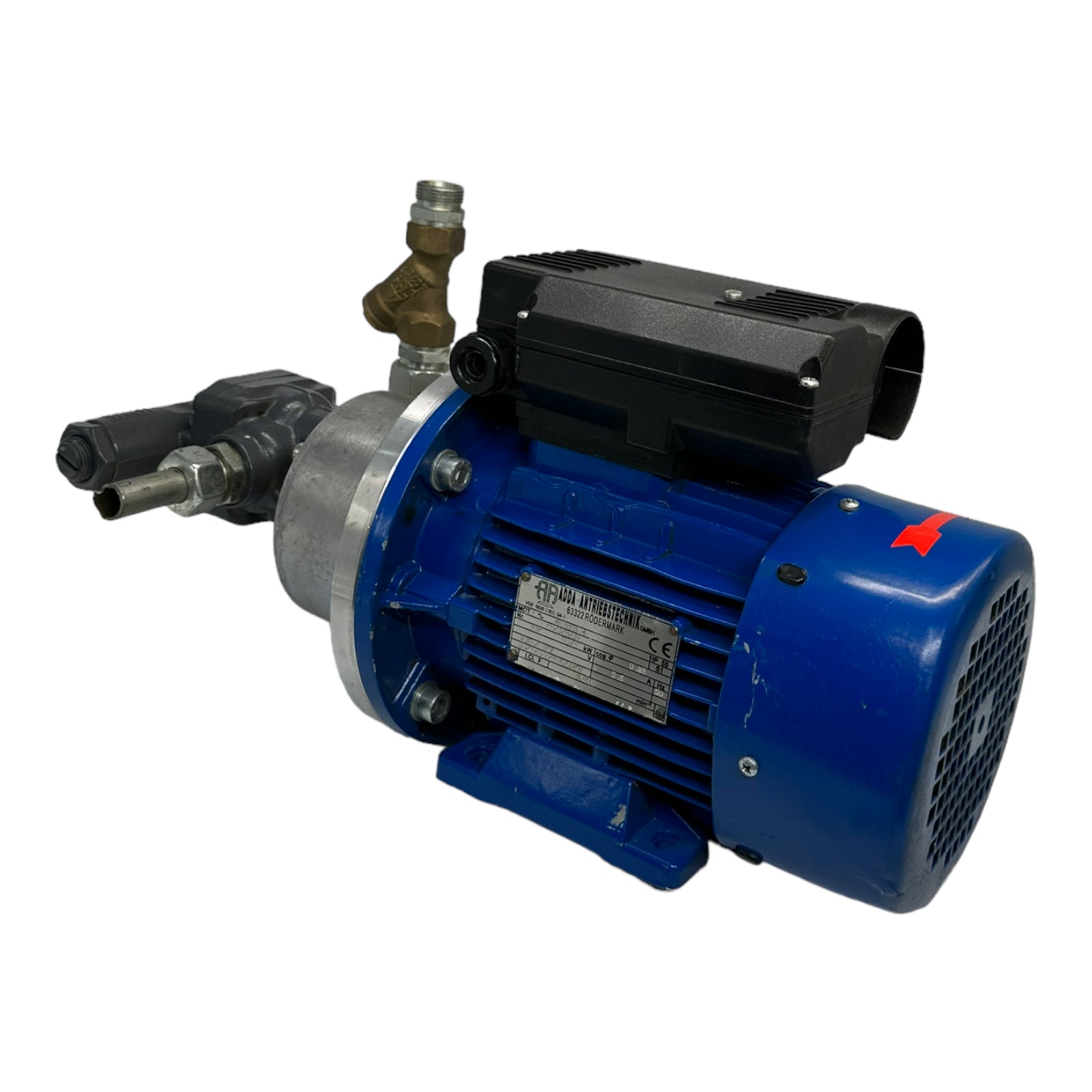 ADDA Antriebstechnik Getriebemotor 0,75kW Kracht Zahnrad Förderpumpe 6bar