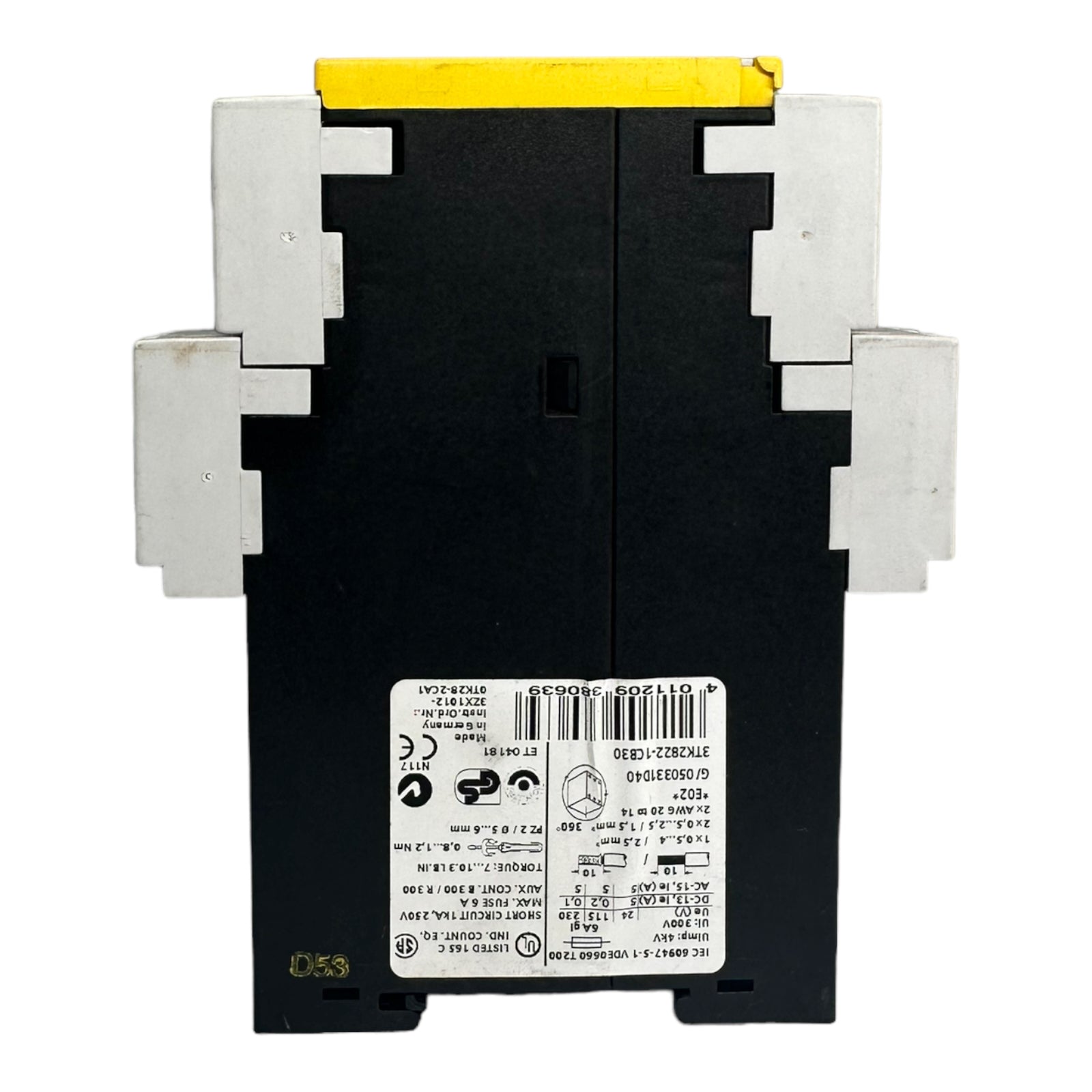 Siemens 3TK2822-1CB30 Sicherheitsschaltgerät Sichereitsrelais Spule 24V AC/DC