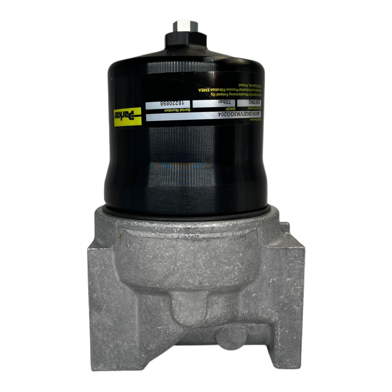 Parker 40CN120QEVM3GG204 Hydraulic Filter 70bar