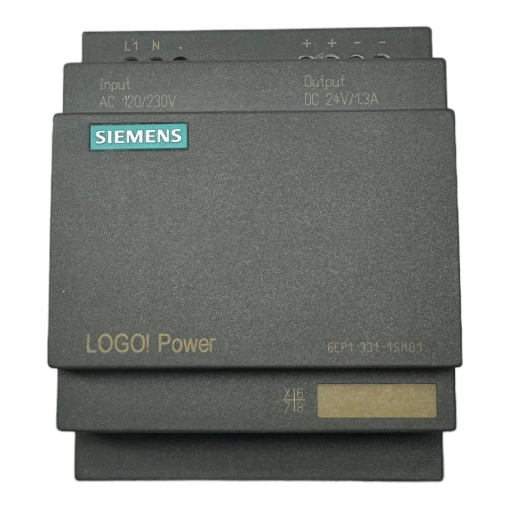 SIEMENS 6EP1331-1SH01 LOGO Power Supply Module Hutschienen-Netzteil 24V 1.3A