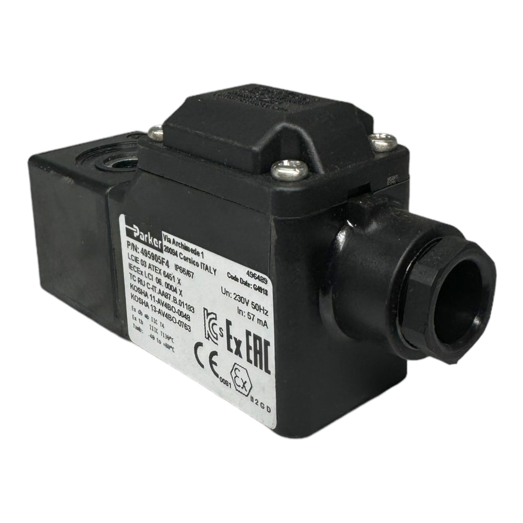 Parker 495905F4 LUCIFER Magnetspule 230V / 50Hz / 57mA / EX2