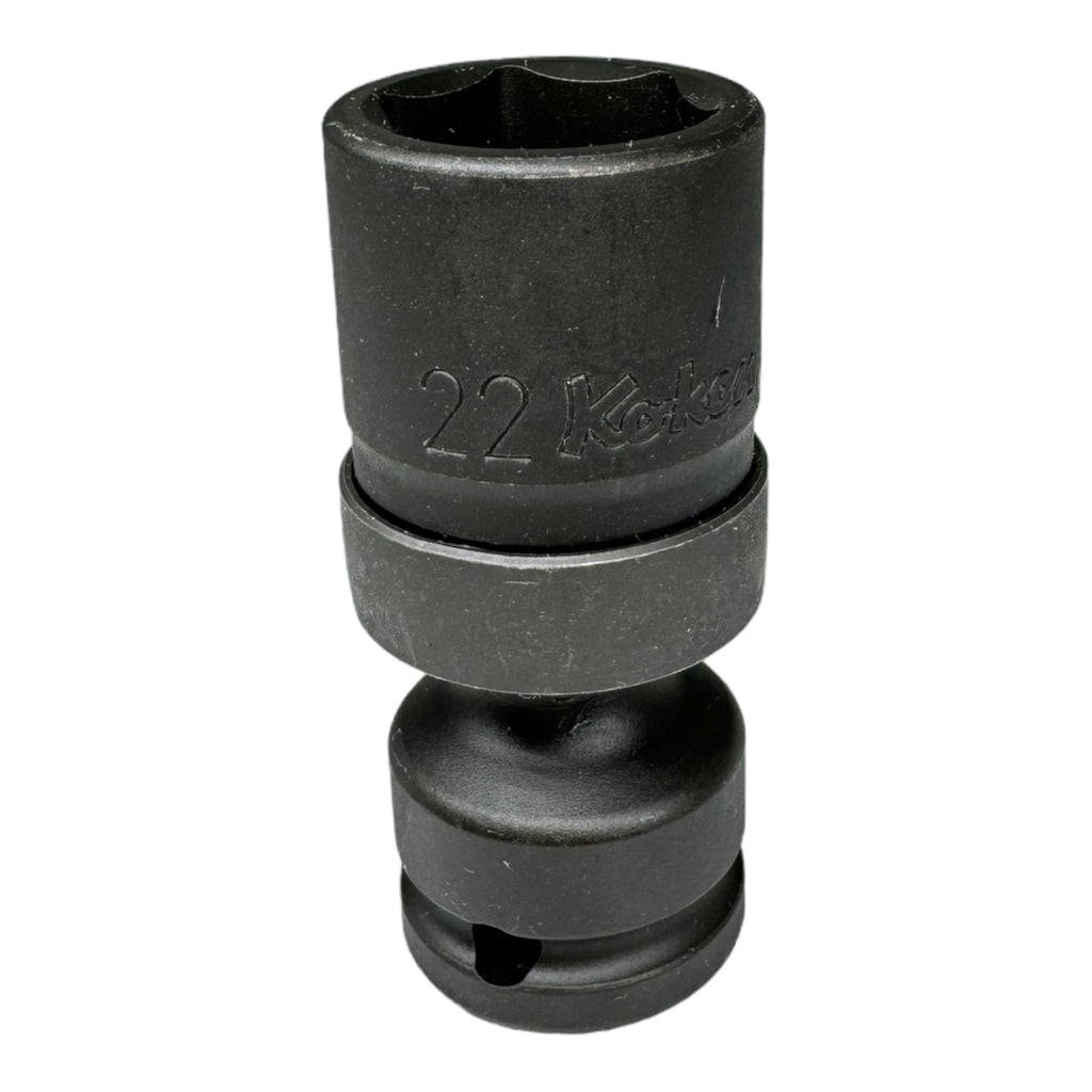 Koken Krafteinsätze 1/2" Sechskant mit Gelenk, Steckschlüsseleinsatz 14440M 22mm