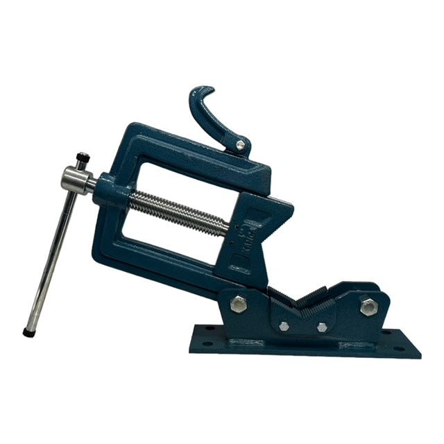 Kanca Rohrschraubstock Schraubstock Rohr Sanitär Rot Aufklappbar 4 Zoll