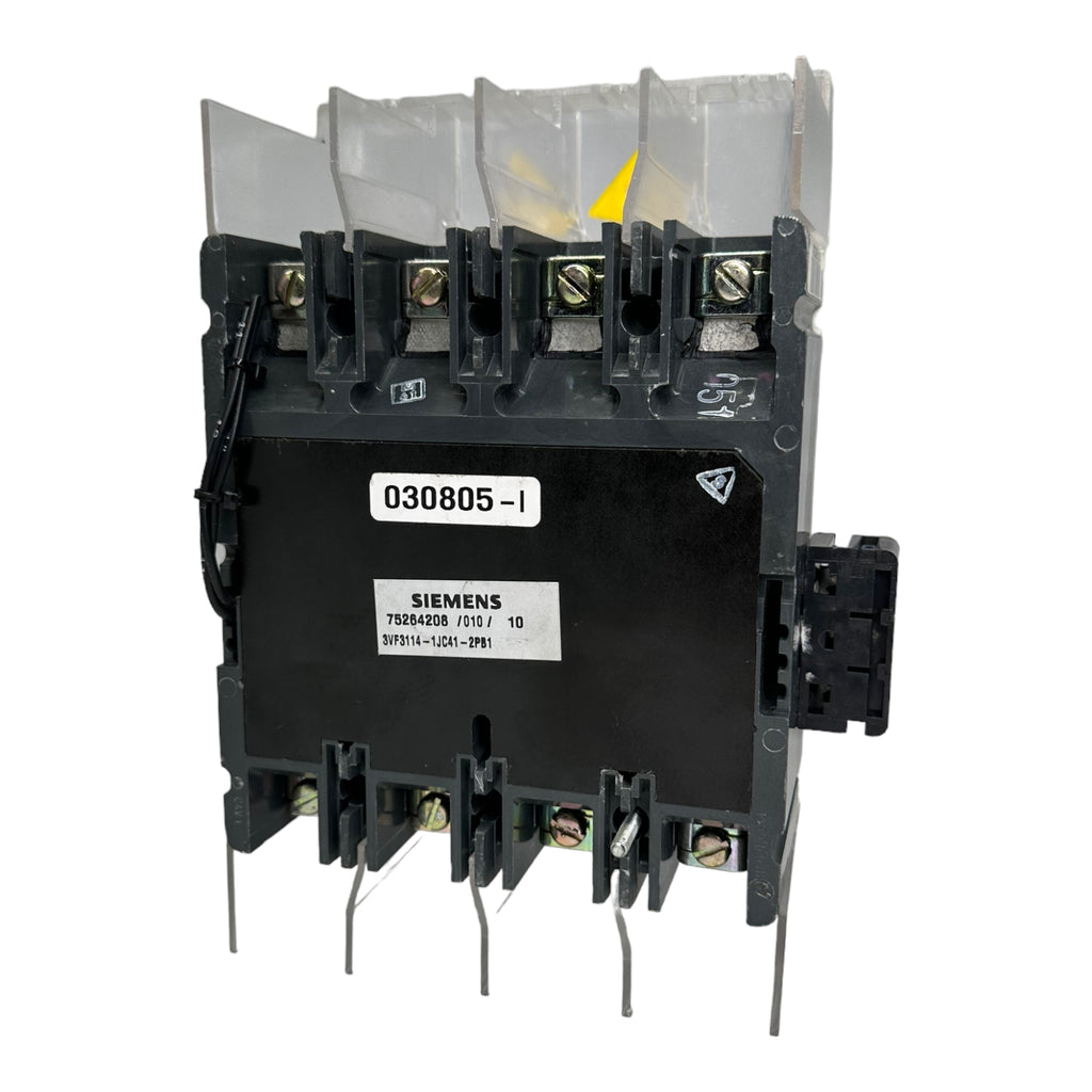 SIEMENS 3VF3114-1JC41-0AA0 Leistungsschalter, Alarmschalter 4polig, 16A, 415V