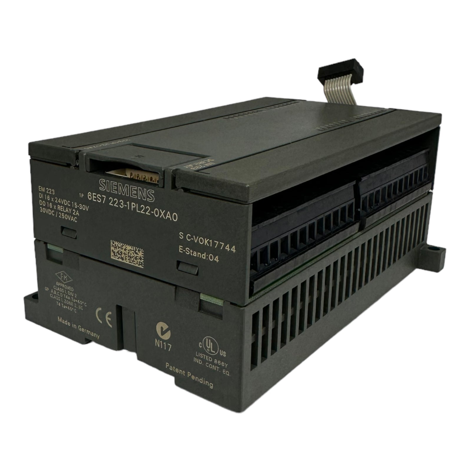 SIEMENS 6ES7 223-1PL22-0XA0 Digital I/O Modul EM 223 DC Relay E:04