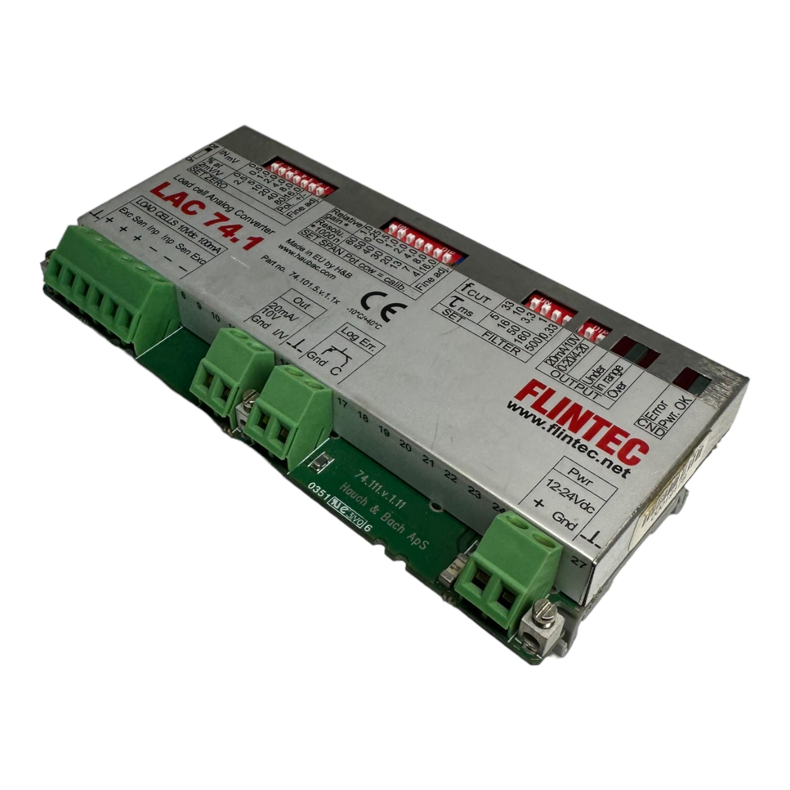 Flintec LAC 74.1 Universal DMS Verstärker Modul 4...20mA oder 0...10V