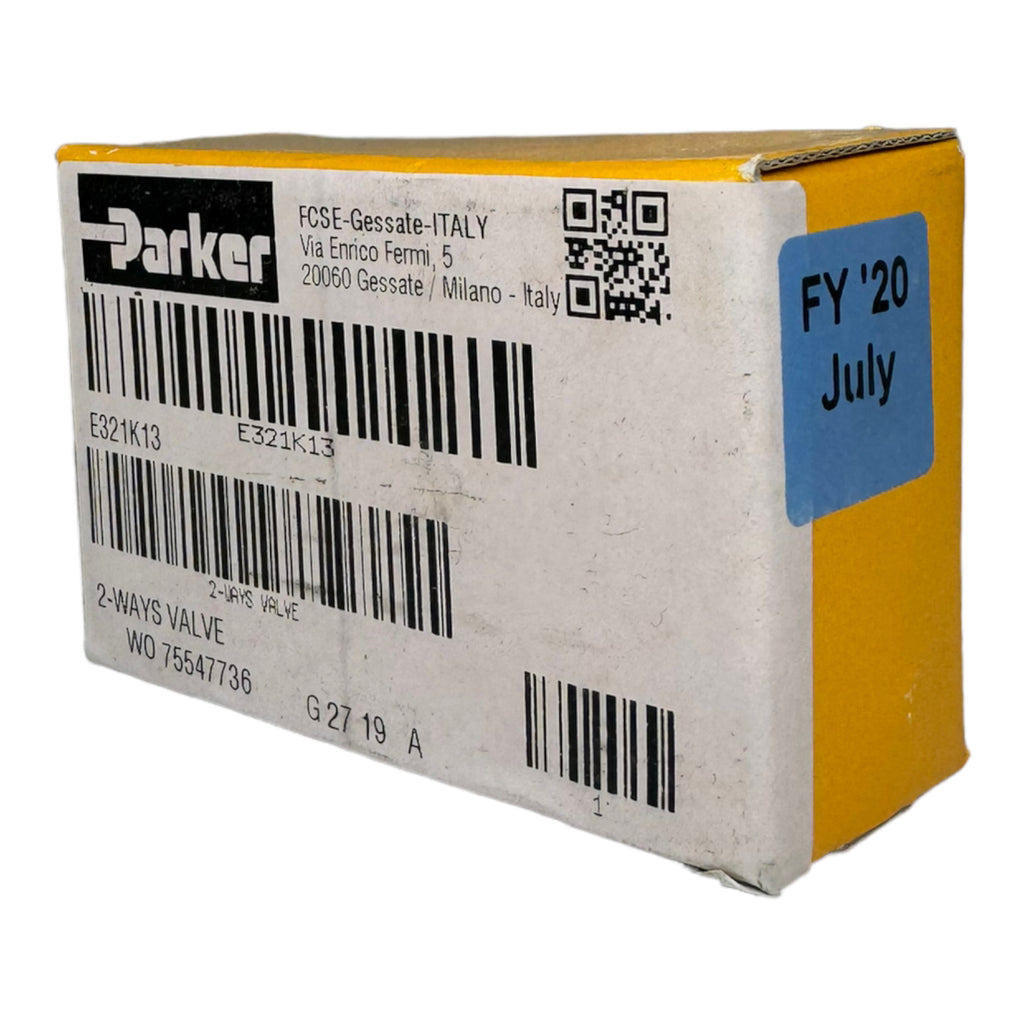 PARKER E321K13 LUCIFER Magnetventil 2-Wege Ventil 10bar 220-230VAC 50Hz 8W