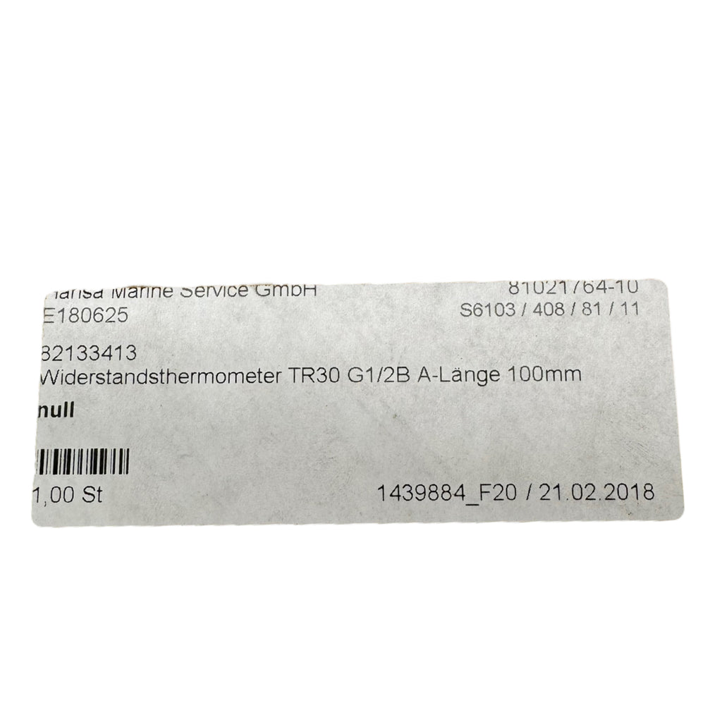 WIKA TR30-W-Z Widerstandsthermometer Kompaktausführung Typ TR30  / -10-+100°C