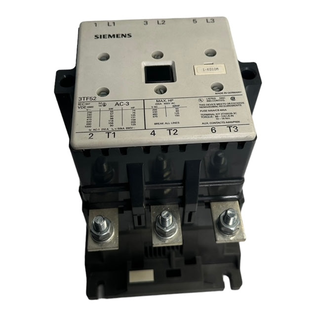 Siemens 3TF5222-0AL2 Schütz, Leistungsschütz,Contactor