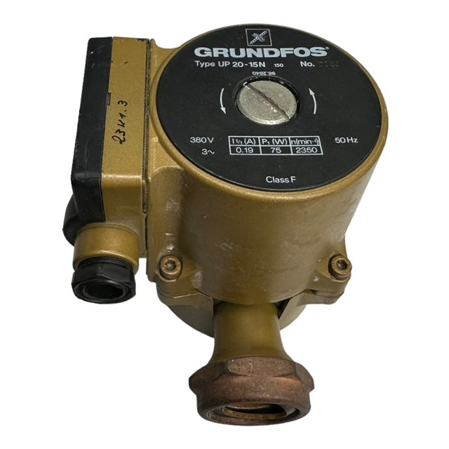 Grundfos UP20-15N Brauchwasserpumpe Zirkulationspunpe 380V