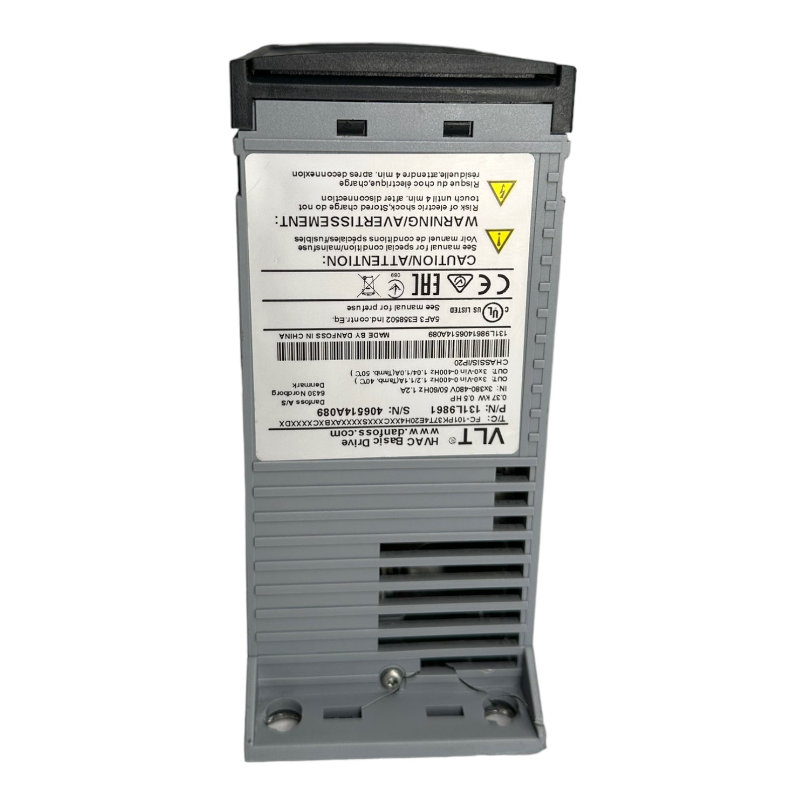 Danfoss VLT HVAC Basic Drive 131L9861 Frequenzumrichter Inverter 0,37kW