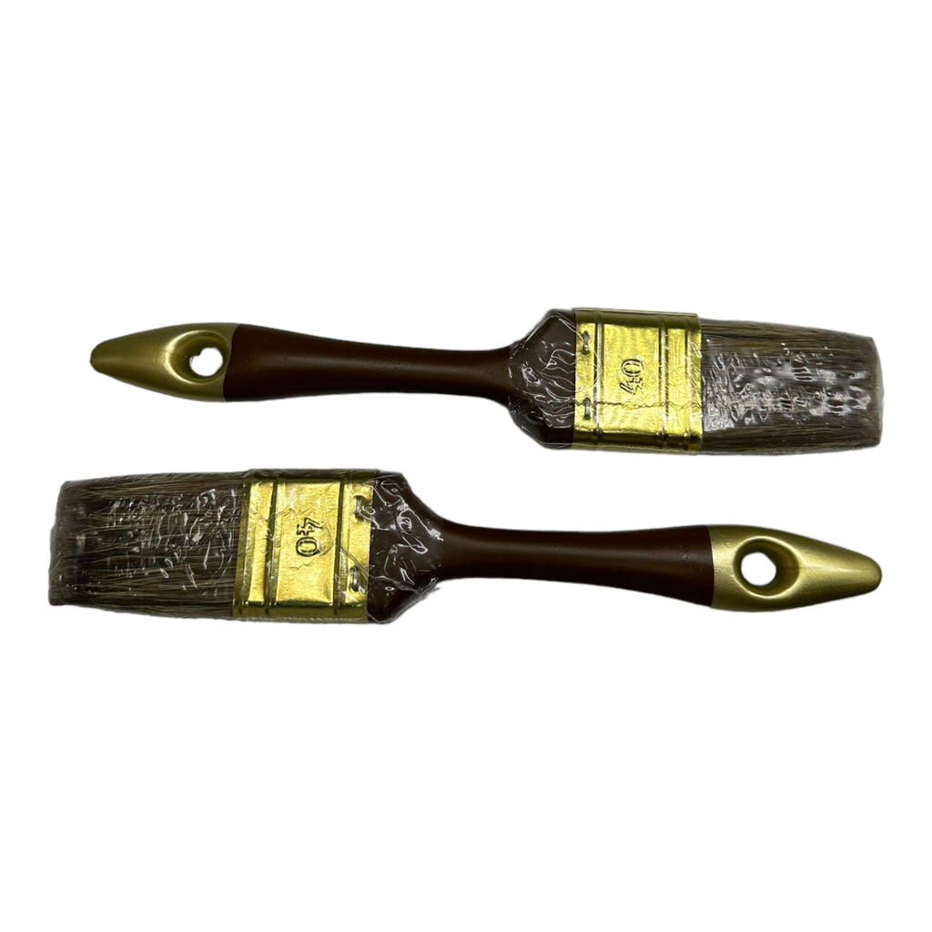 2x Nölle Pinsel Lasurpinsel Acryllackpinsel 40mm Polyesterborste Acryl 56940