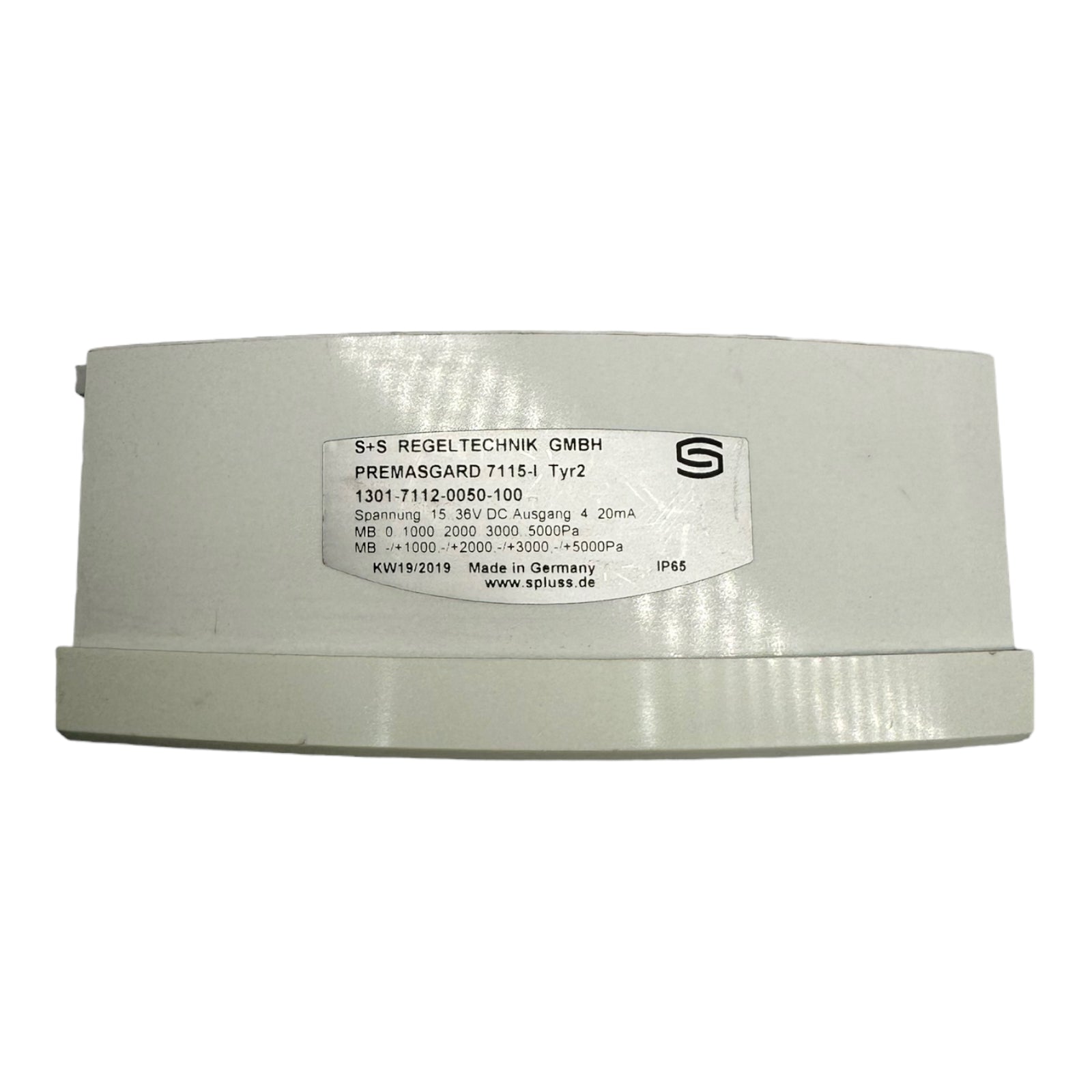 S+S Regeltechnik Druck- und Differenzdruckmessumformer PREMASGARD 7115-I Tyr2