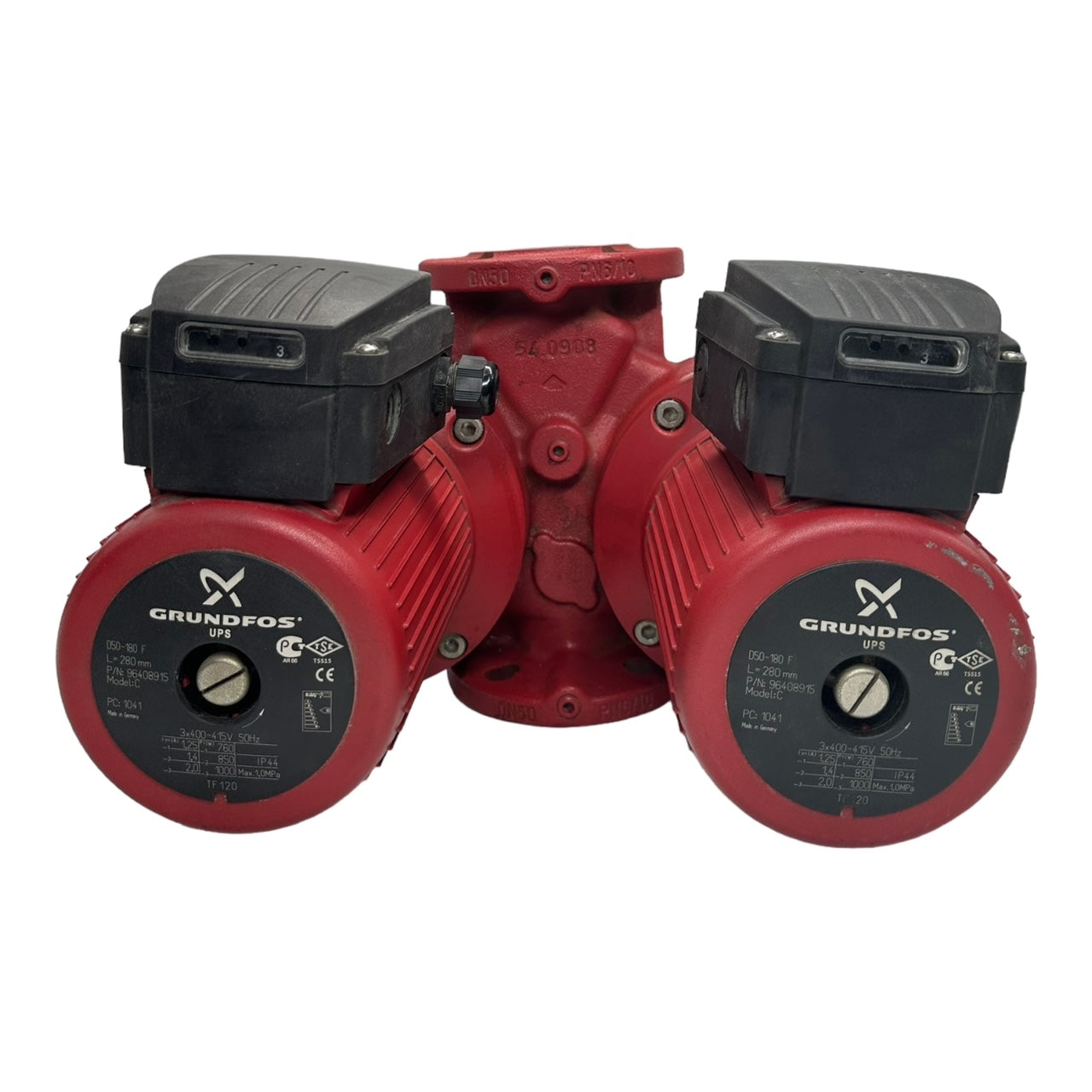 Grundfos UPSD 50-180F 280 Heizungspumpe Pumpe Umwälzpumpe D50-180 F, 3x400-415V